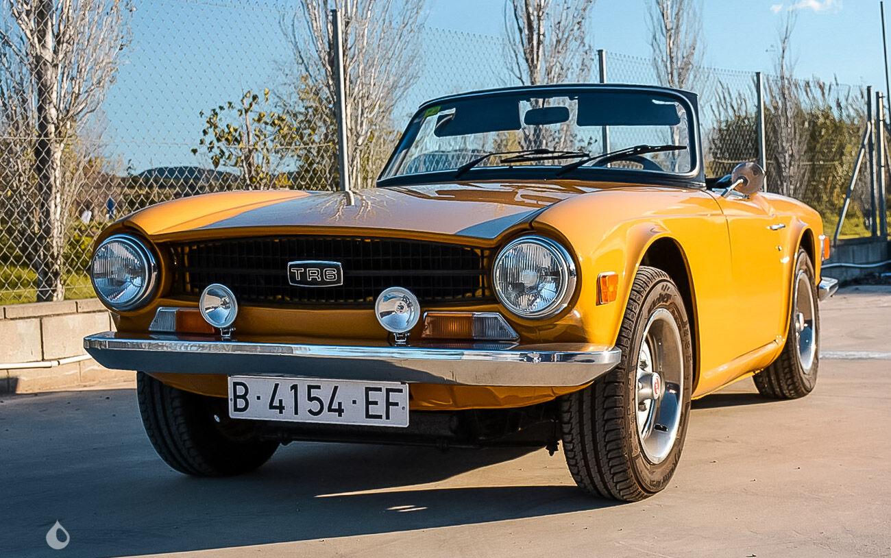 Triumph TR6 1972 à vendre – Roadster britannique classique
