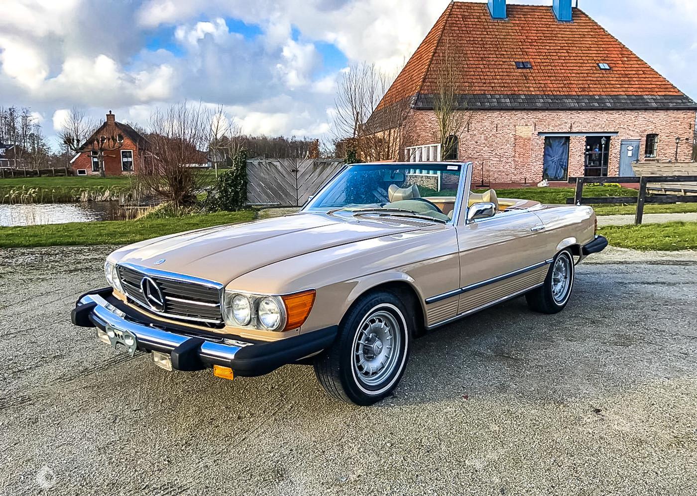 Mercedes-Benz SL R107 1975 à vendre – Roadster allemand de luxe intemporel