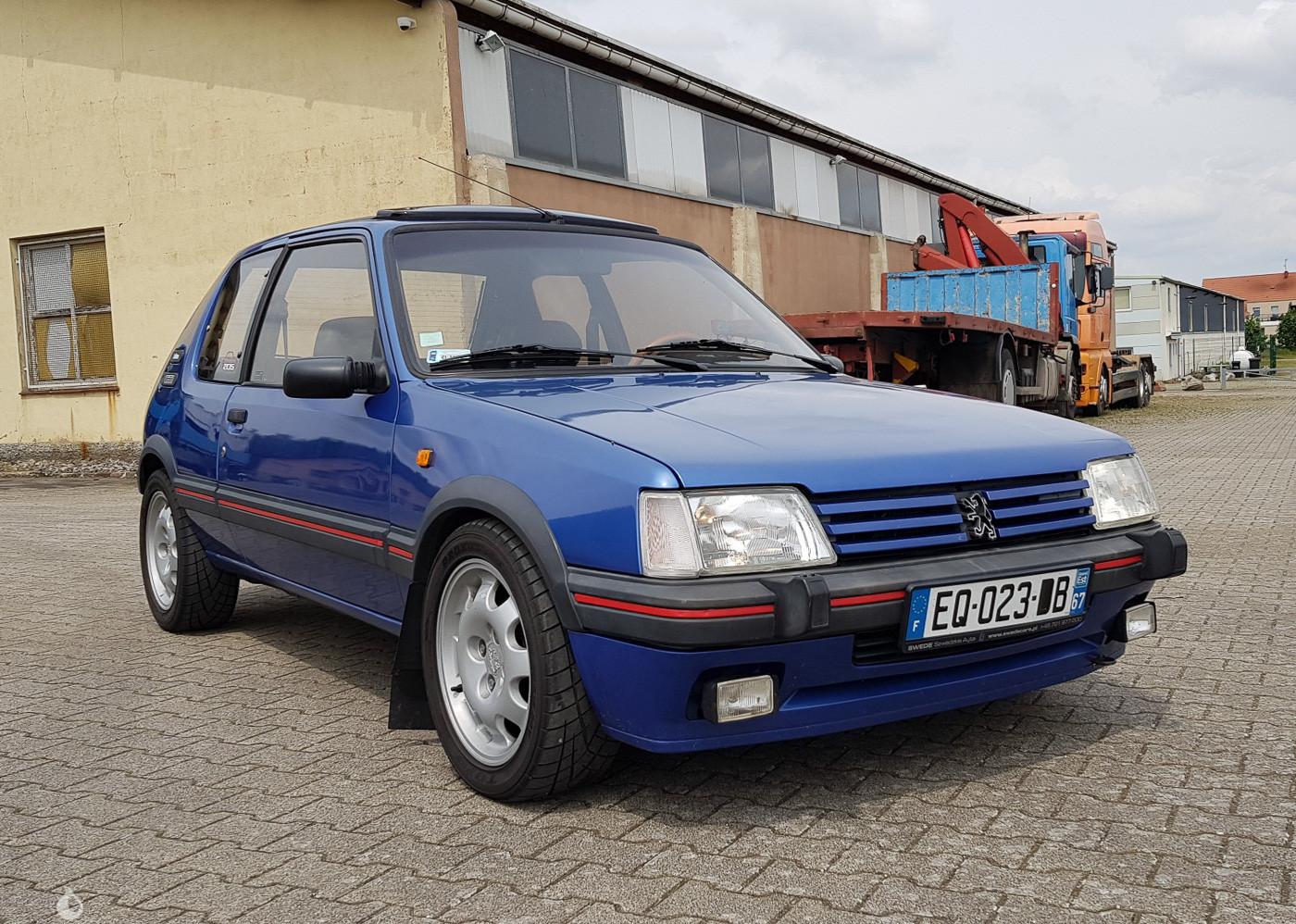 1991 Peugeot 205 GTI zu verkaufen – Legendärer französischer Hot Hatch