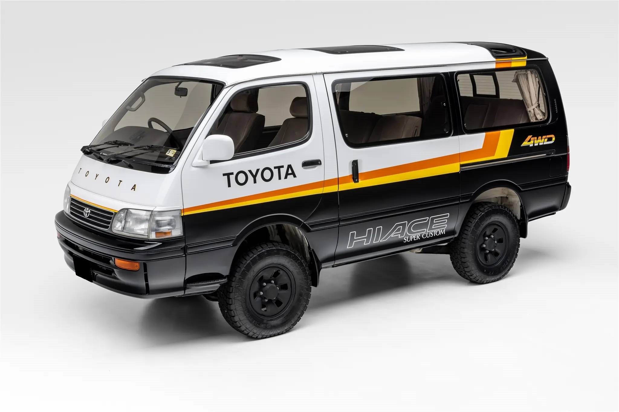 1995 Toyota HiAce zu verkaufen – Zuverlässige klassische Nutzvan Ikone