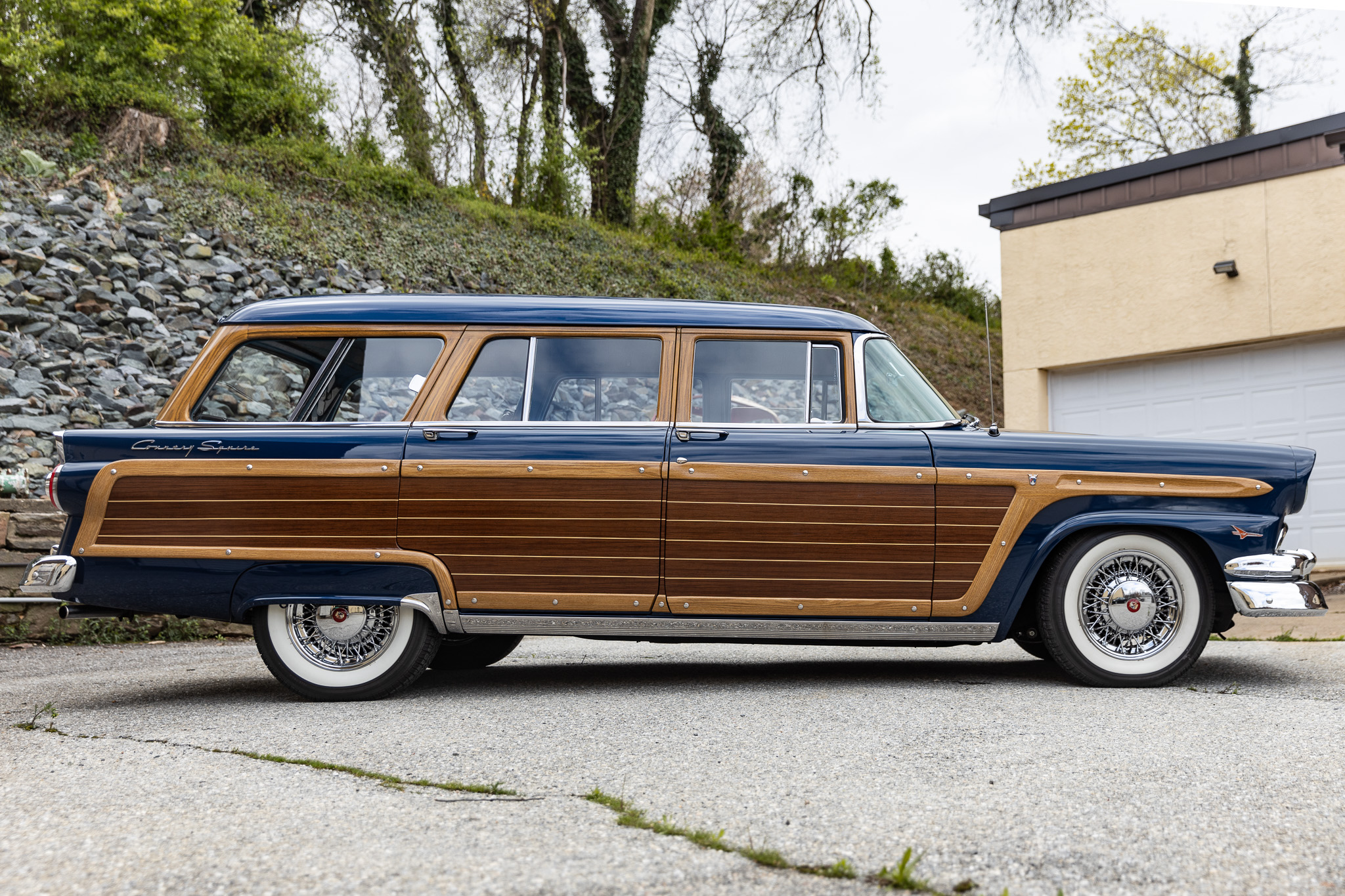 1956 Ford Country Squire zu verkaufen – Klassischer Woodie Kombi