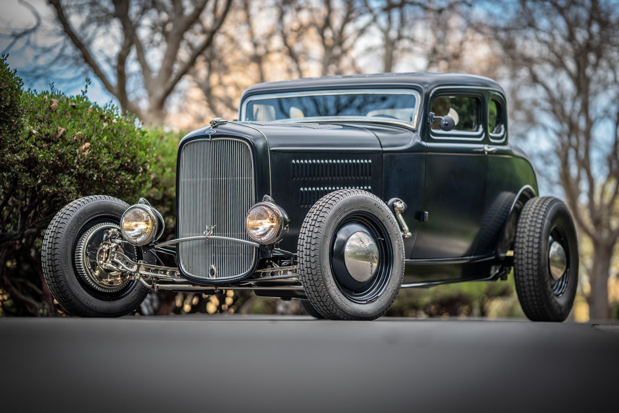Rolling Bones ’32 Ford 5-Window Highboy à vendre – Hot rod classique