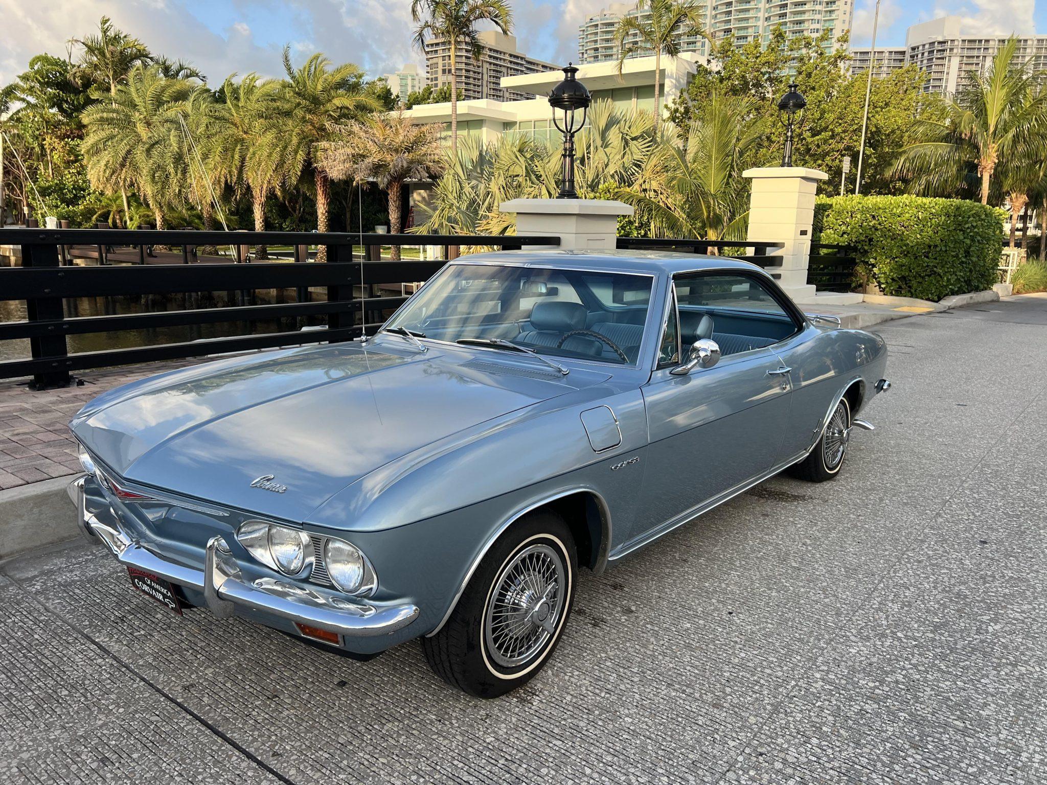 Chevrolet Corvair 1965 à vendre – Coupé américain classique à moteur arrière