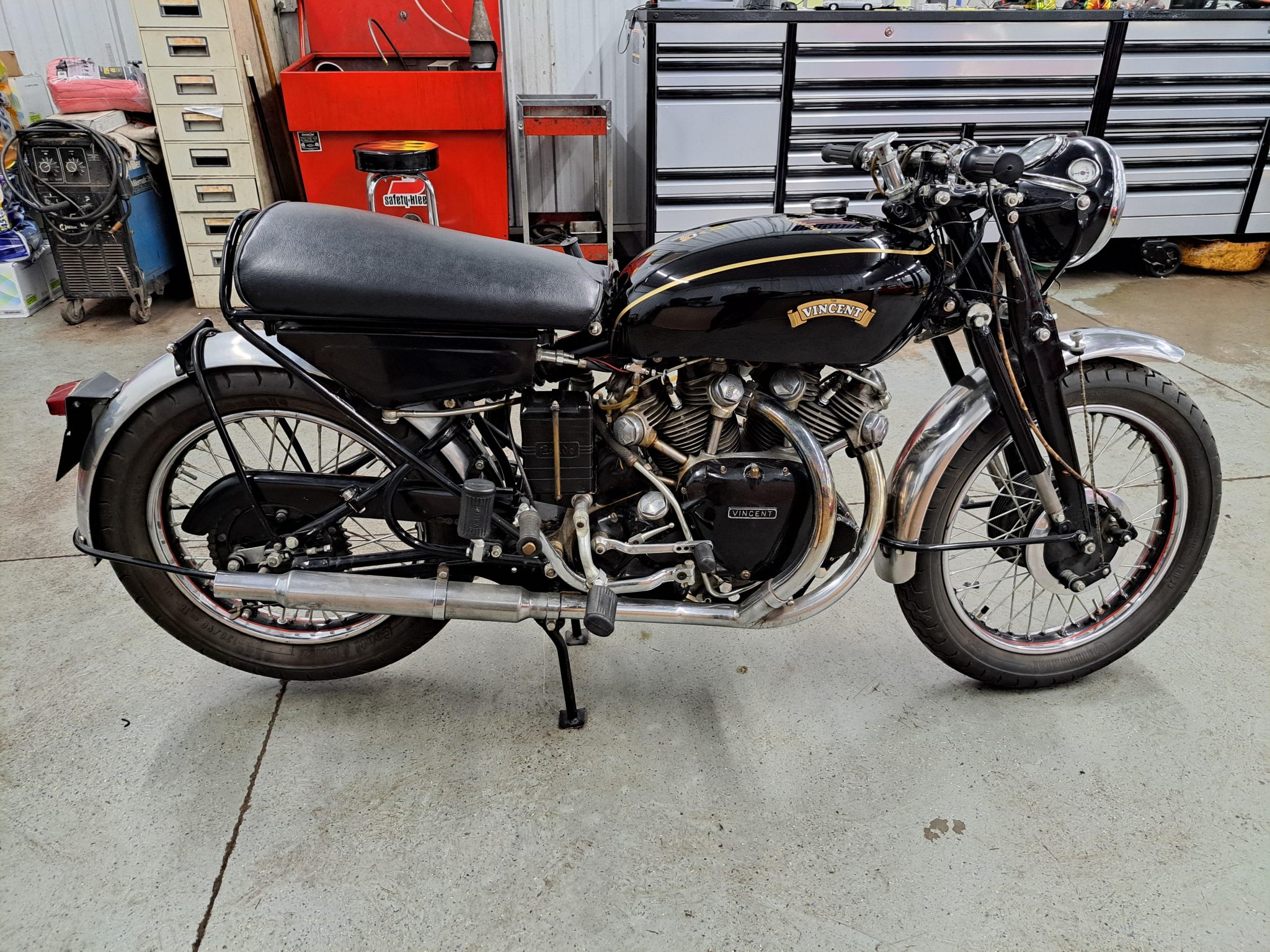 1955 Vincent Black Shadow zu verkaufen – Legendäres britisches Sammlermotorrad