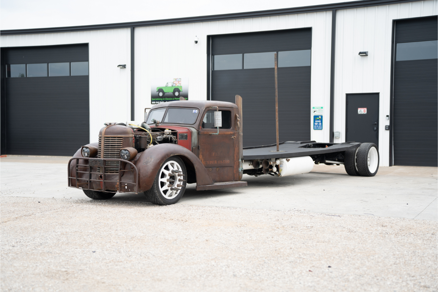 Diamond T Hauler Hot Rod 1936 à vendre – Icône truck vintage custom
