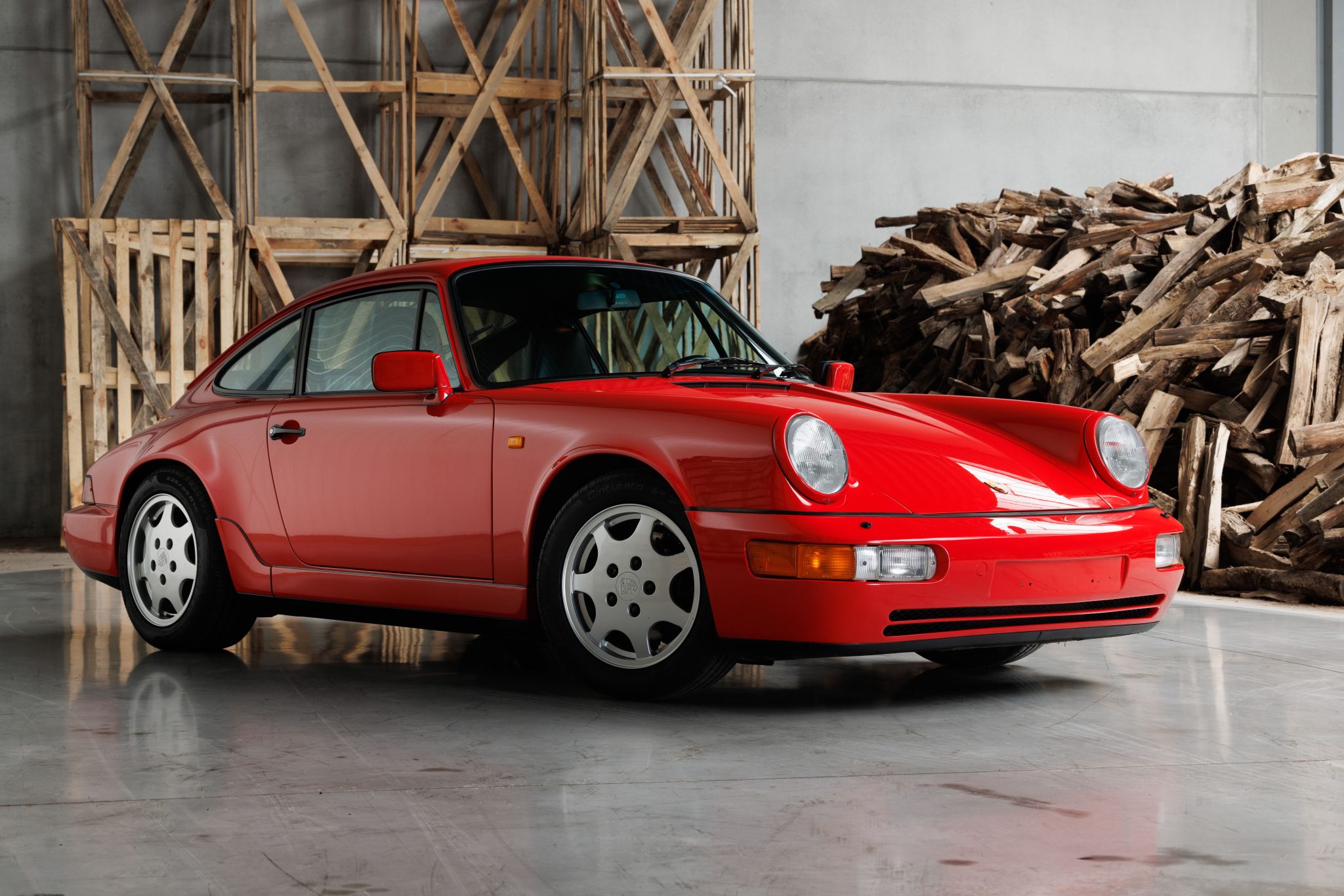 1990 Porsche 964 911 (Non-Turbo) for Sale – Guards Red Air-Cooled Classic