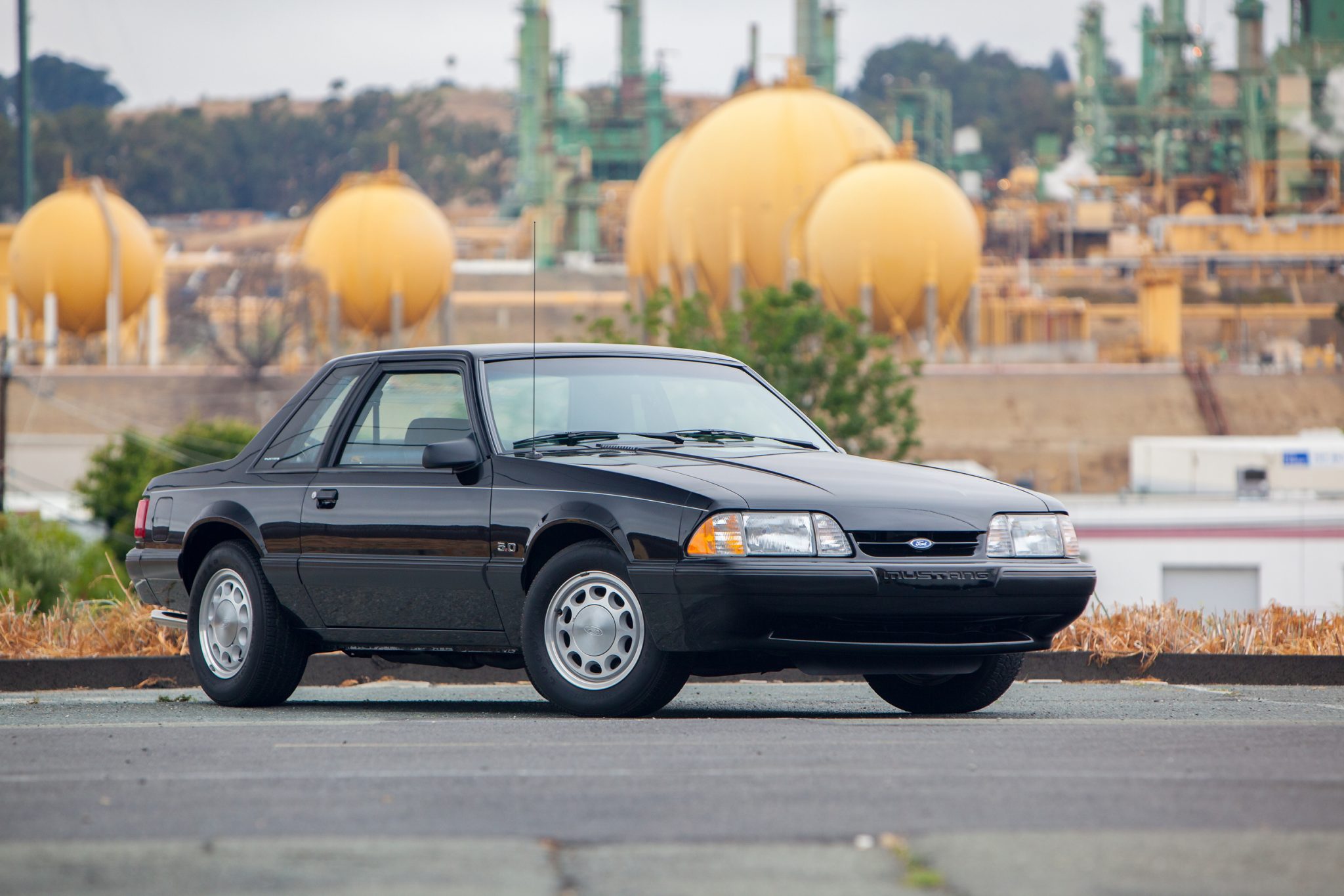 Ford Fox-Body Mustang 1990 à vendre – Classique noire V8 302 manuelle