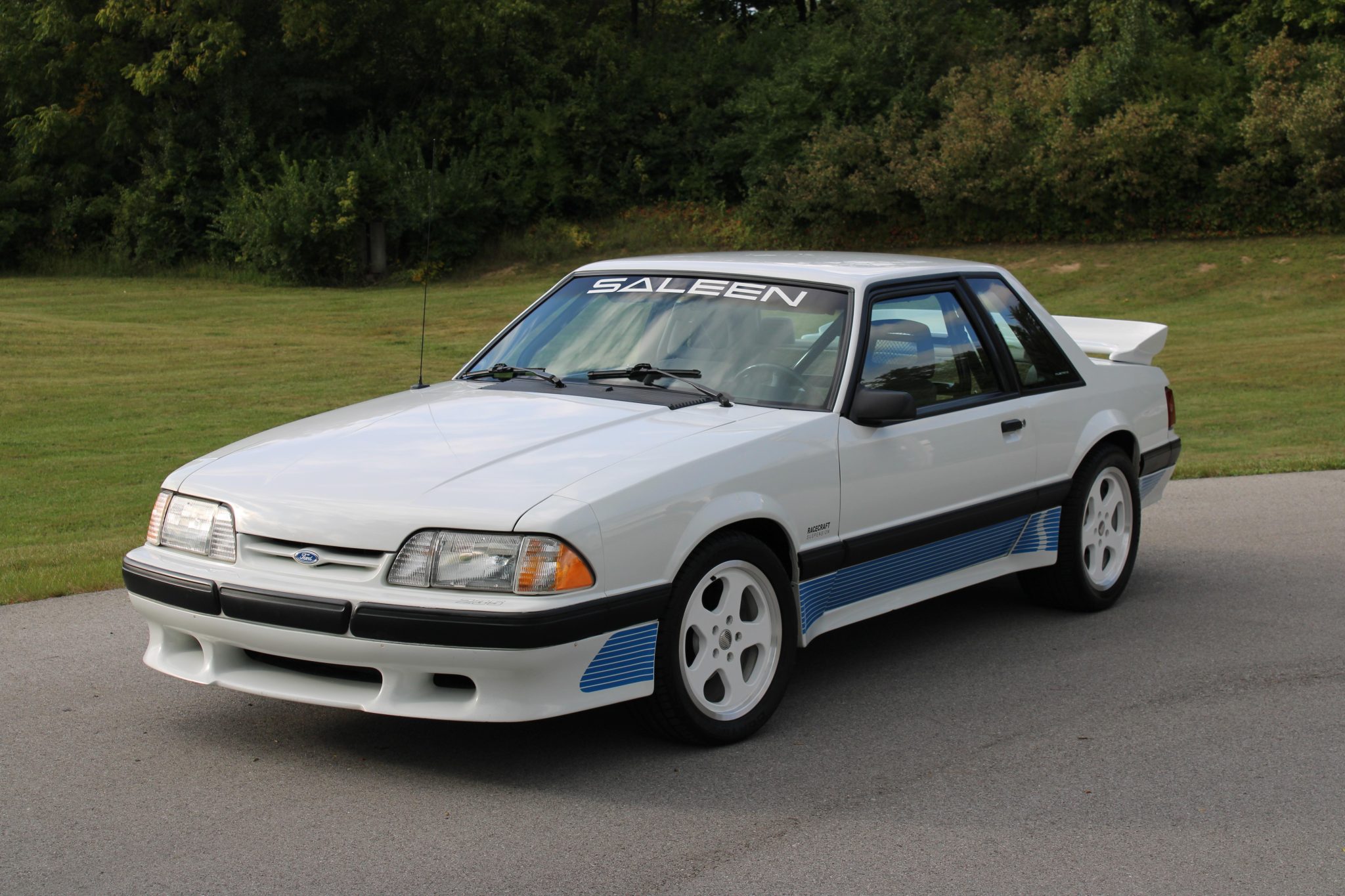 1990 Ford Saleen for Sale – White 5.0 V8 Five-Speed Performance Mustang