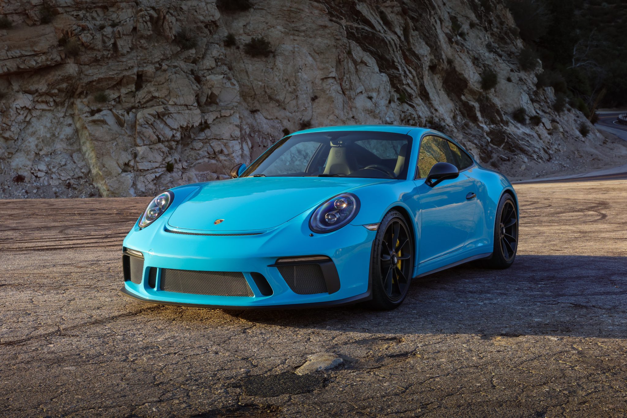 Porsche 991 GT3 2019 à vendre – Coupé manuel Miami Blue haute performance