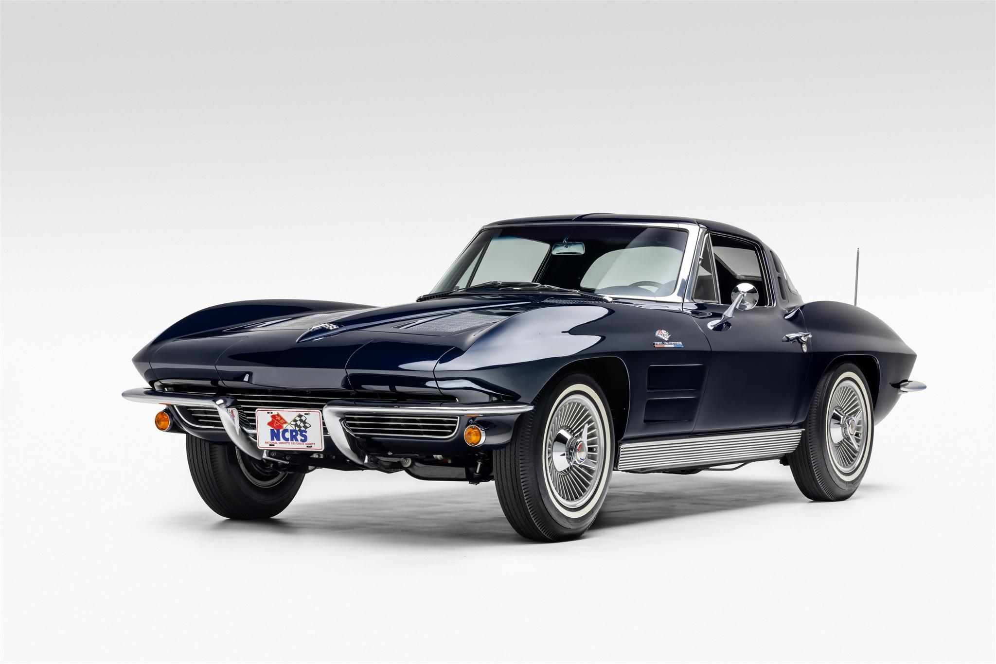 1963 Chevrolet Corvette C2 zu verkaufen – Daytona-Blue-Sting-Ray mit Einspritzung