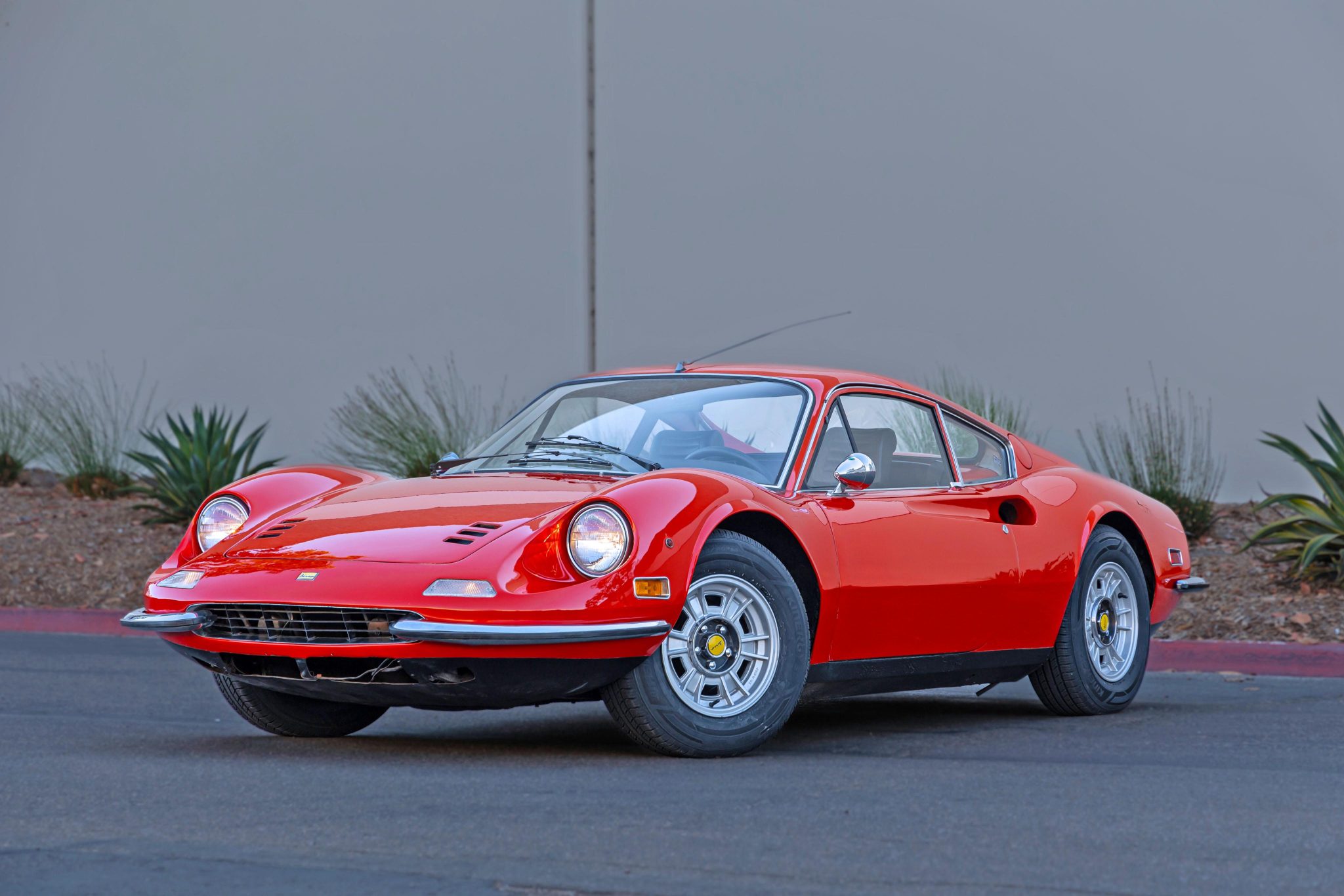1970 Ferrari Dino for Sale – Red M-Series 246 GT V6 Manual Coupe