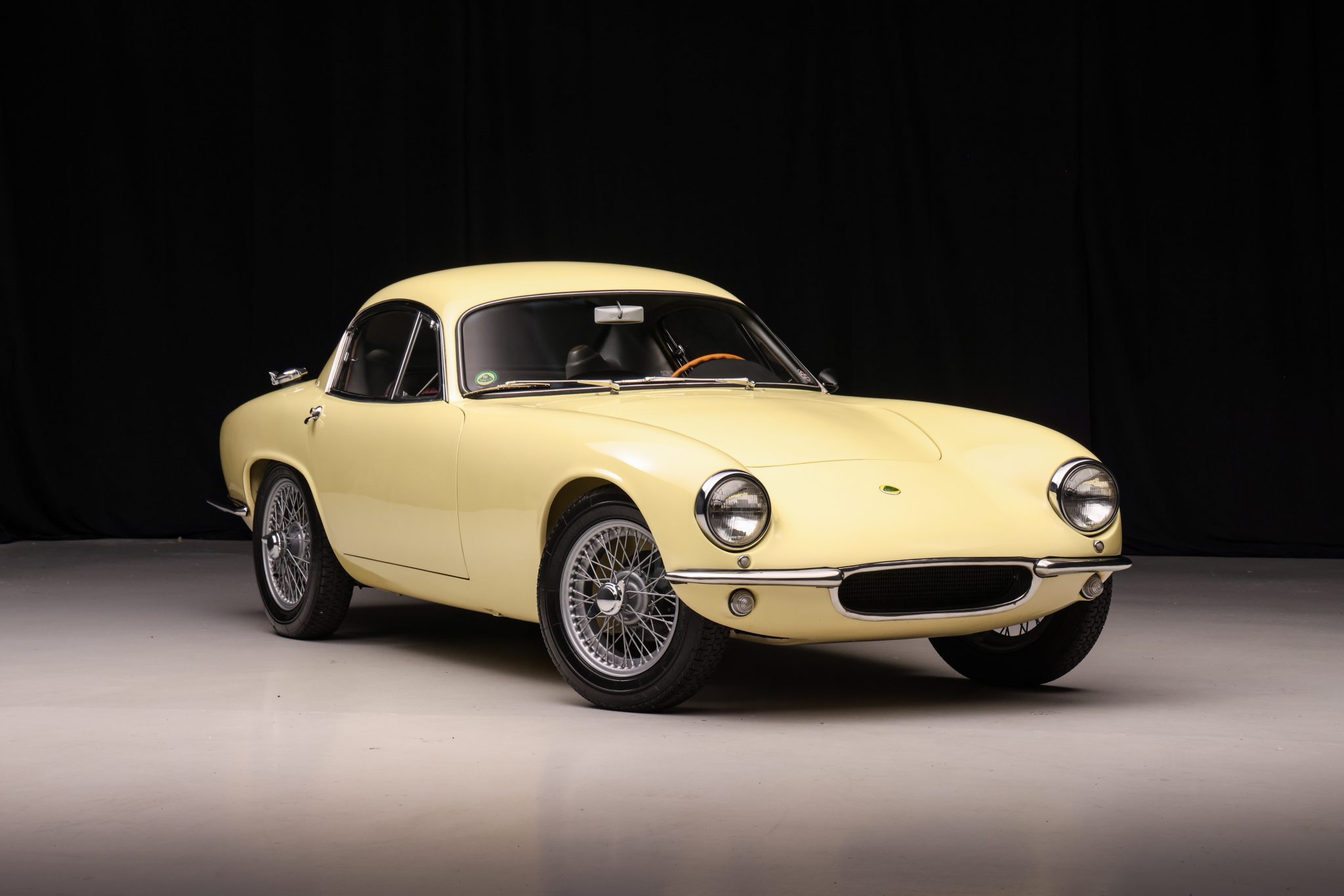 1962 Lotus Elite zu verkaufen – Gelbes Coventry-Climax-Coupé mit Handschaltung