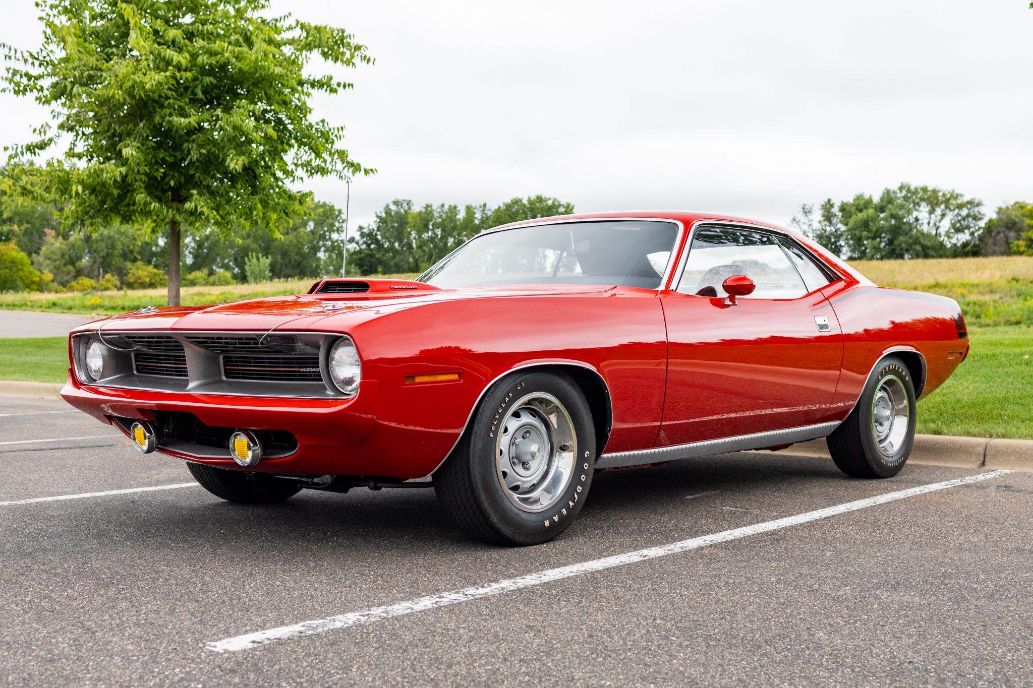 1970 Plymouth Barracuda zu verkaufen – Rallye Red Coupé mit 426-Hemi-V8