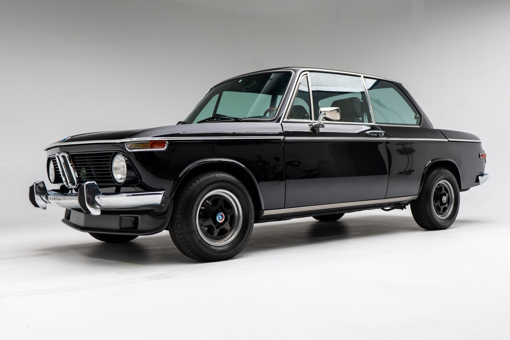 BMW 2002tii 1974 à vendre – Berline noire à injection Kugelfischer