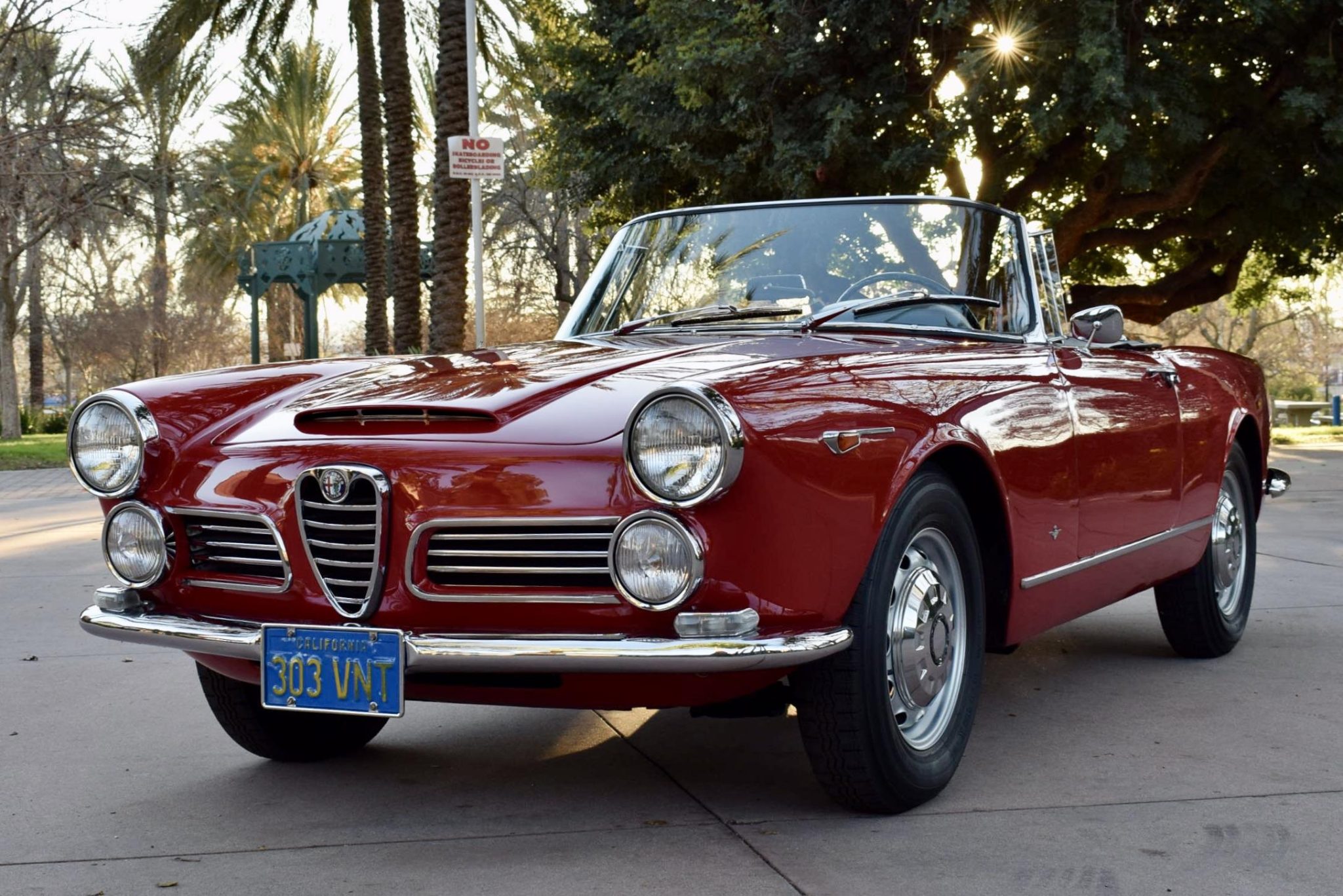 1964 Alfa Romeo 106-Series 2600 zu verkaufen – Roter Spider mit Dreifachvergasern