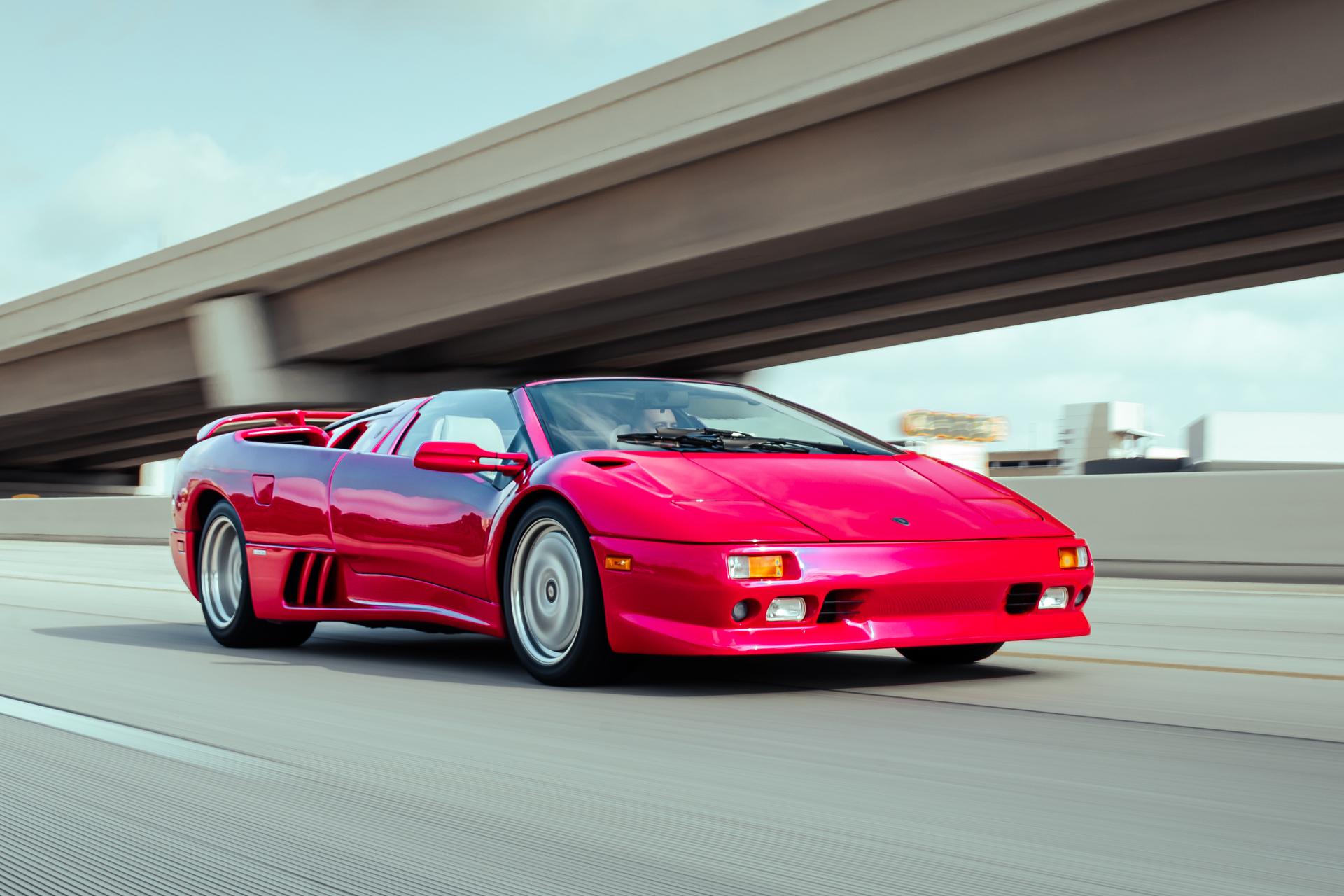 1996 Lamborghini Diablo for Sale – Rosso Targa V12 AWD Roadster