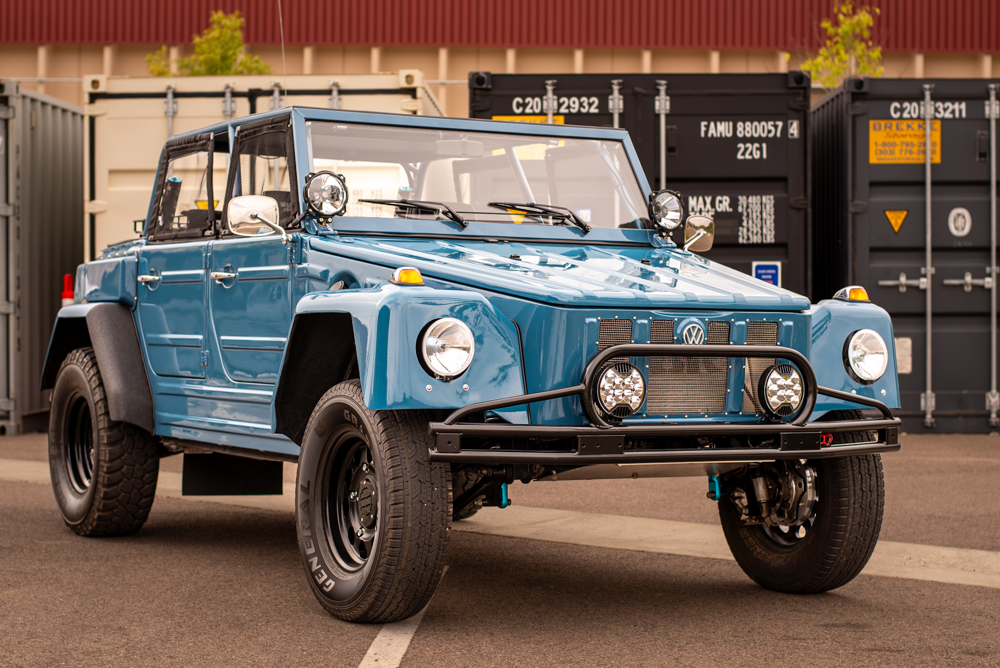 1974 Volkswagen Thing zu verkaufen – Heritage Blue Offroad-Umbau mit Subaru-Motor