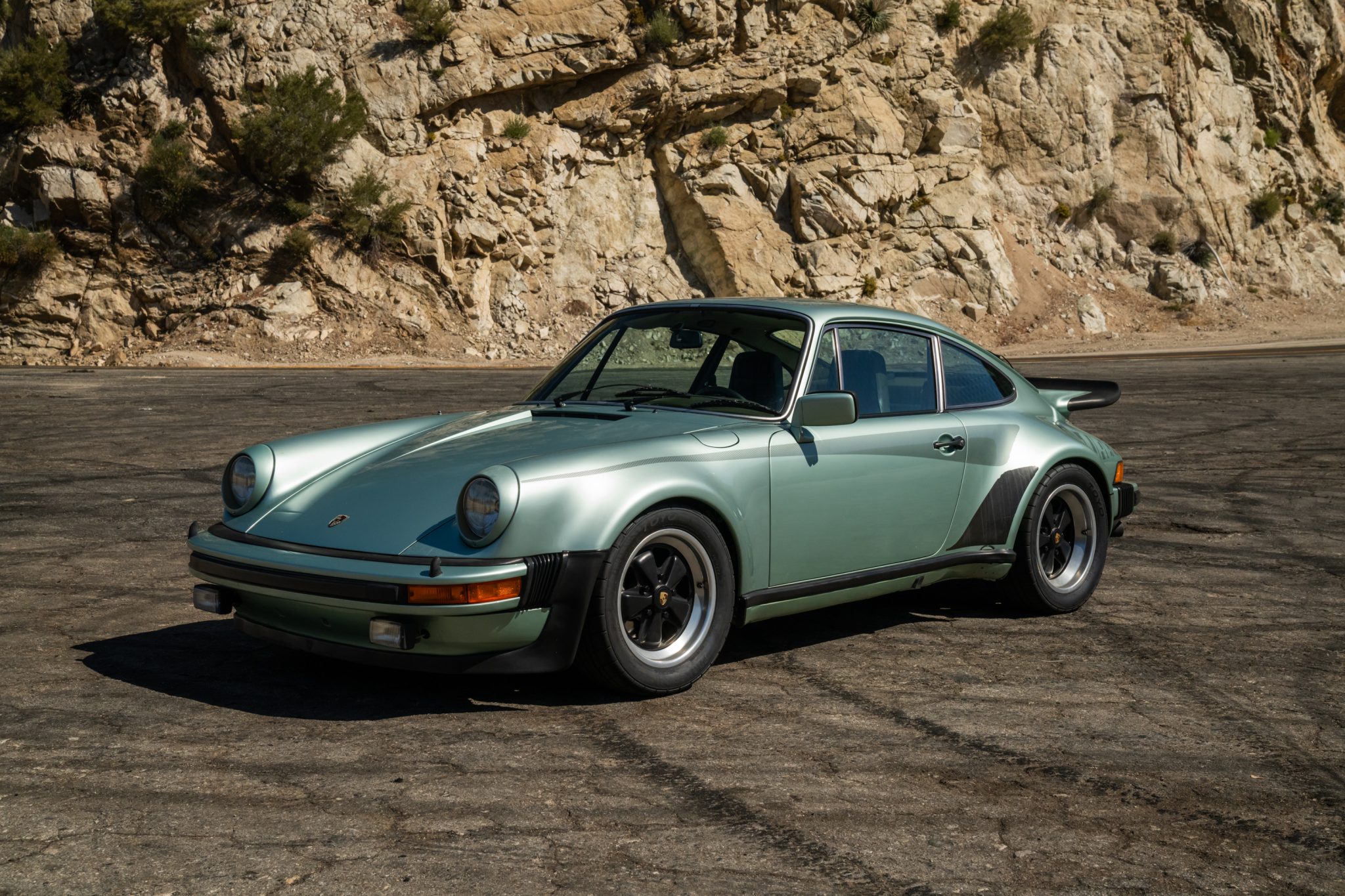 1977 Porsche 930 Turbo for Sale – Ice Green Metallic Four-Speed Coupe