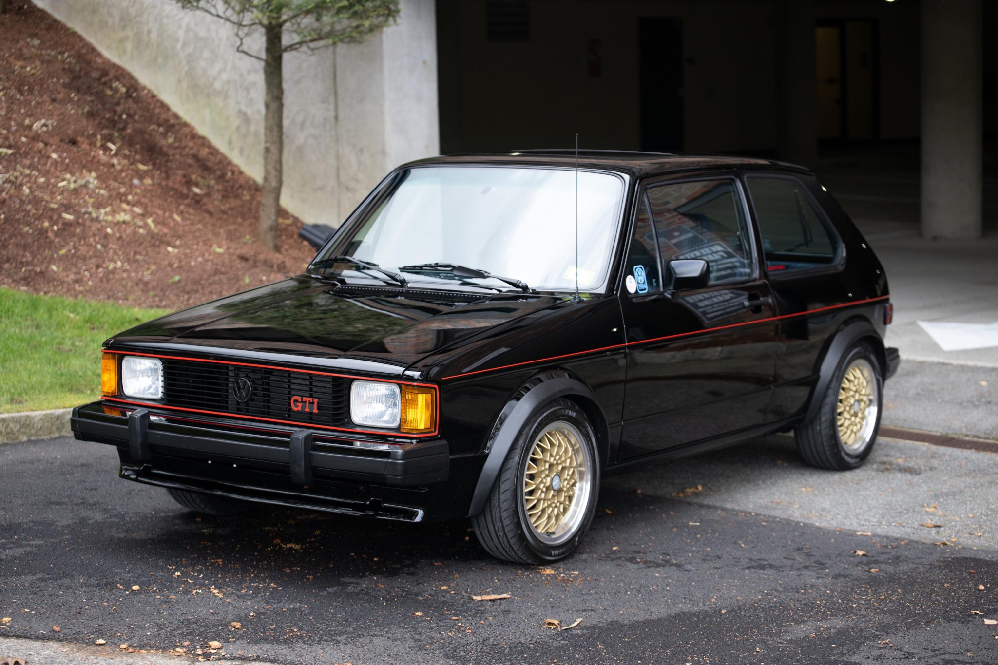 1984 Volkswagen GTI Mk1 for Sale – Black Supercharged Five-Speed Hot Hatch