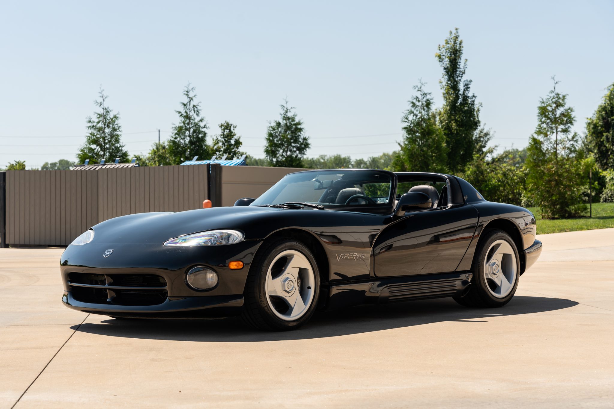 1995 Dodge Viper SR I (1992-1995) zu verkaufen – Viper Black RT/10 mit V10 und Sechsganggetriebe