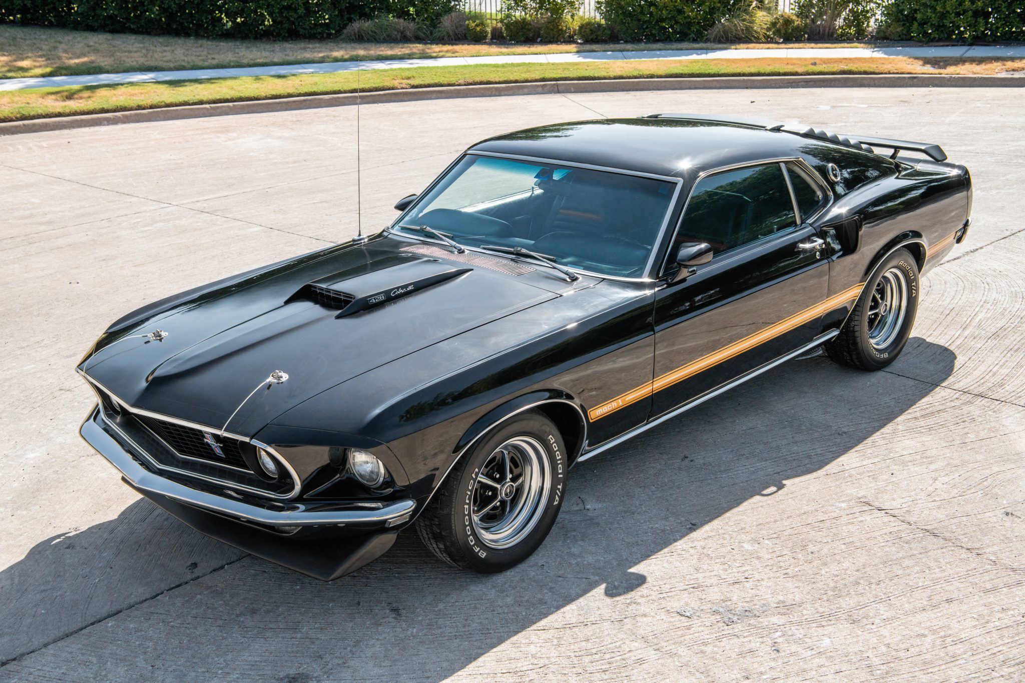 1969 Ford Mustang 1969-1973 for Sale – Black 428 Cobra Jet Automatic Fastback