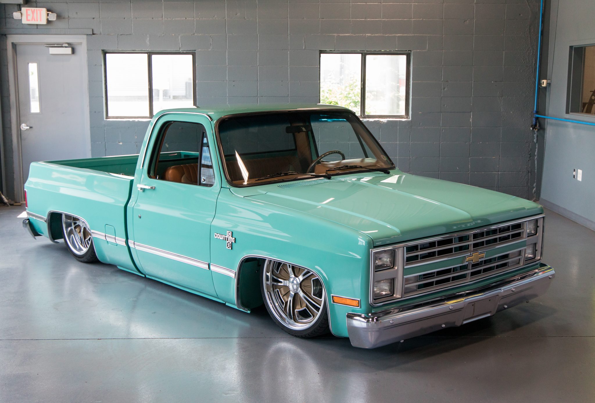 Chevrolet C/K (1973-1991) 1986 à vendre – Pick-up vert personnalisé à V8 350ci