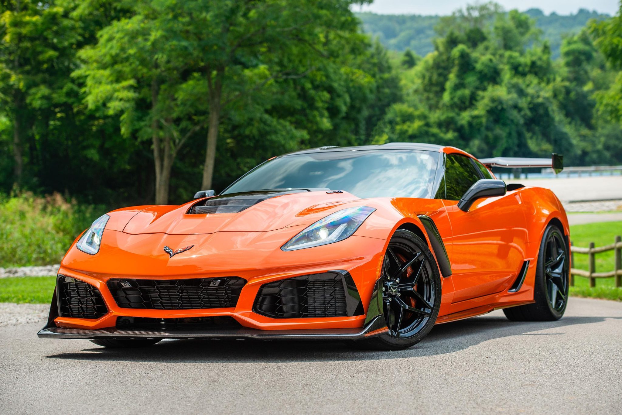 2019 Chevrolet Corvette C7 for Sale – Sebring Orange Supercharged LT5 ZR1 Coupe