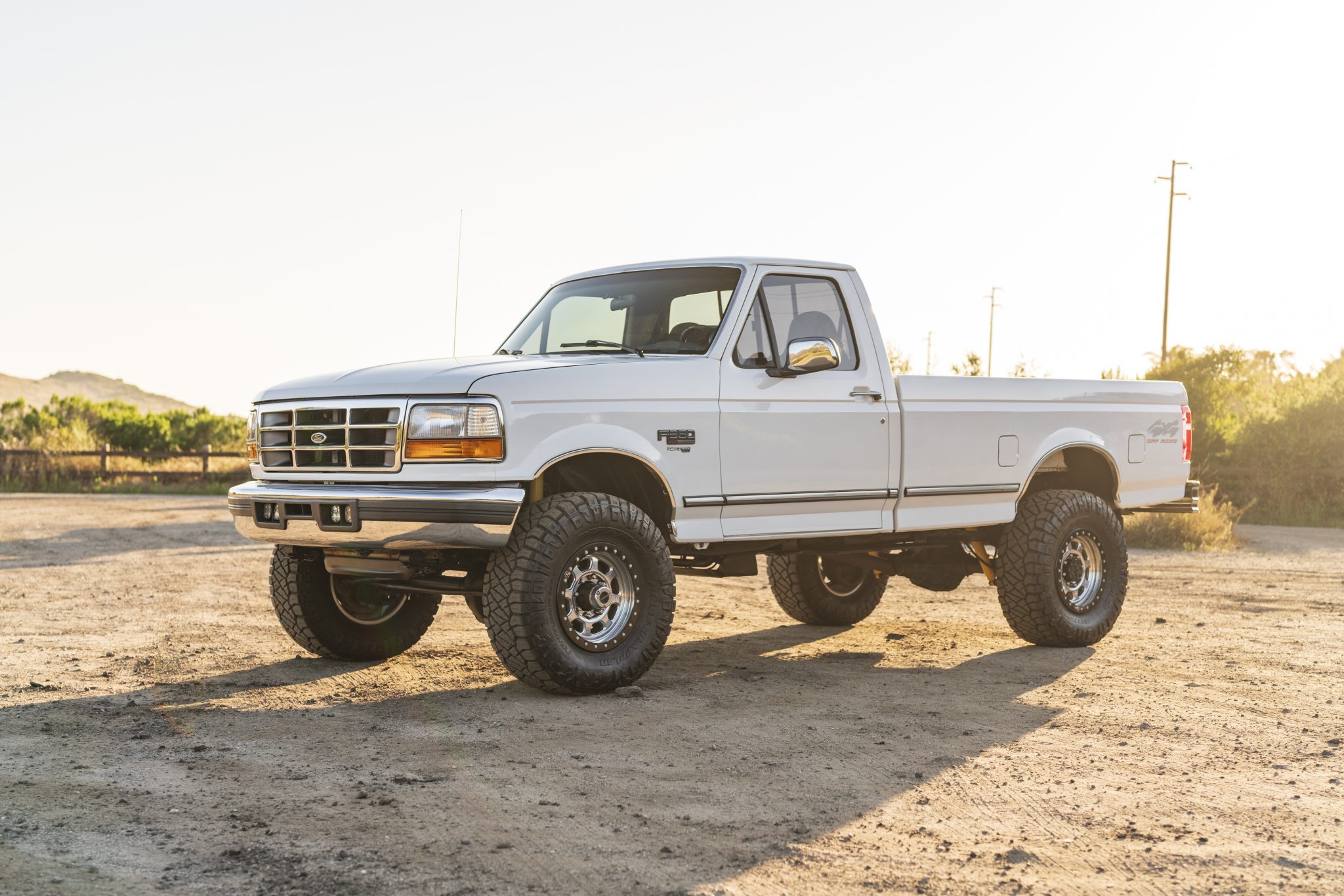 1997 Ford F-Series 1992-1997 for Sale – White 7.3L Turbodiesel 4x4 Pickup