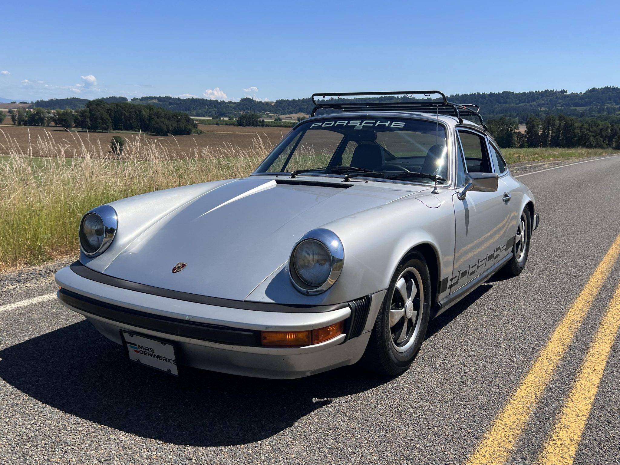 1976 Porsche 912E zu verkaufen – Silbernes luftgekühltes Fünfgang-Coupé