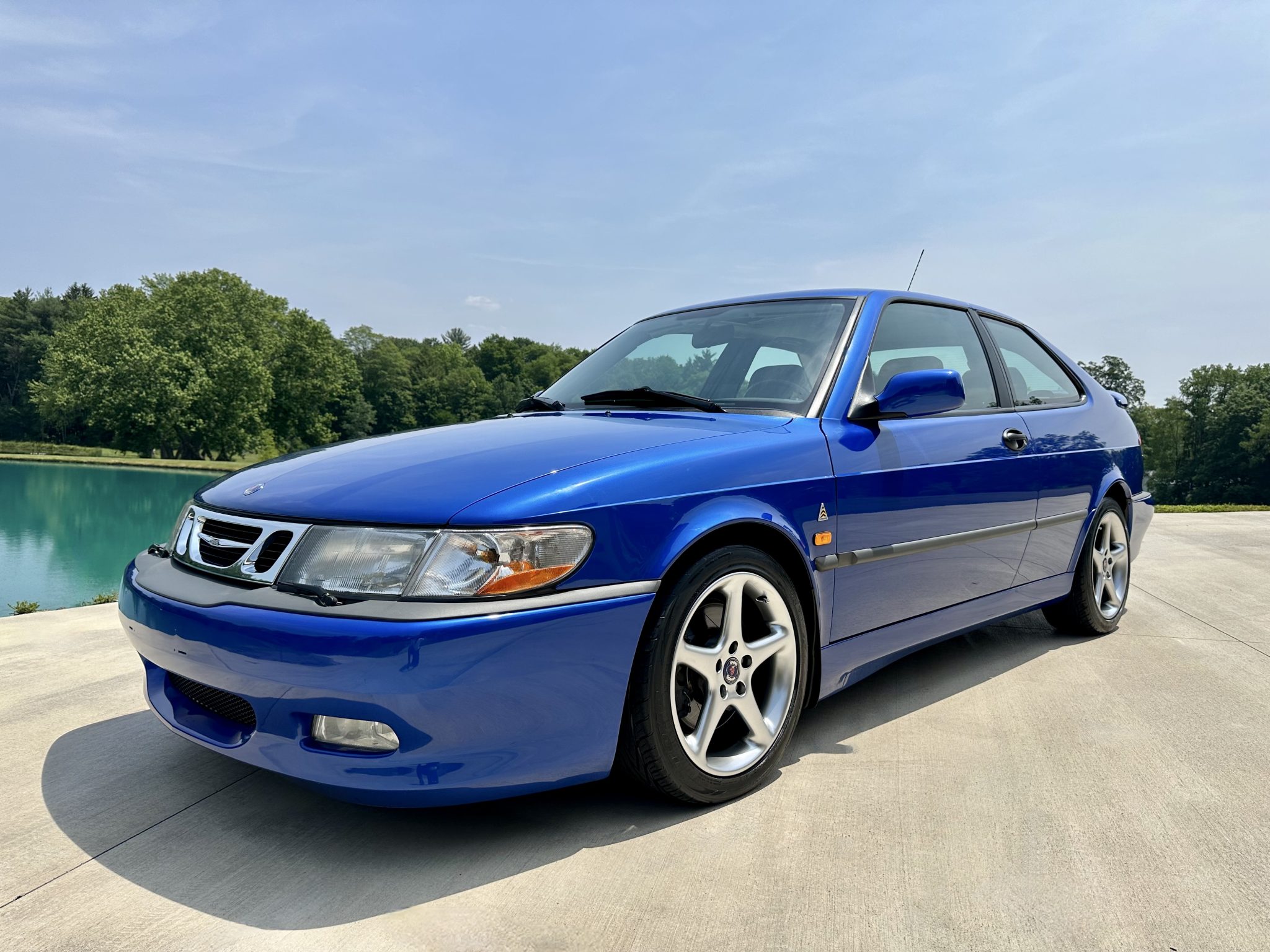 1999 Saab 9-3 Viggen for Sale – Lightning Blue Turbo Five-Speed Hatchback