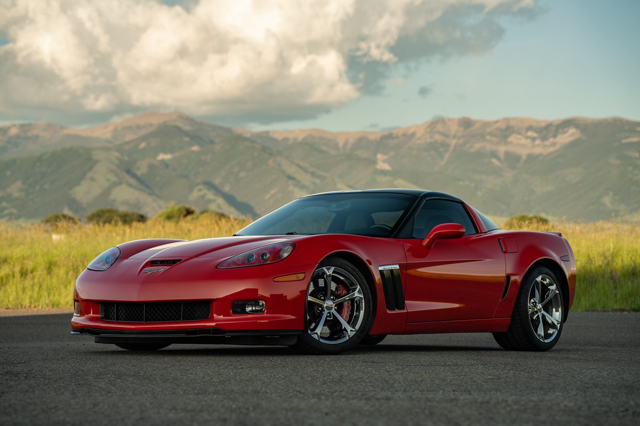 2013 Chevrolet Corvette C6 zu verkaufen – Torch-Red-Grand-Sport-Coupé mit Sechsganggetriebe