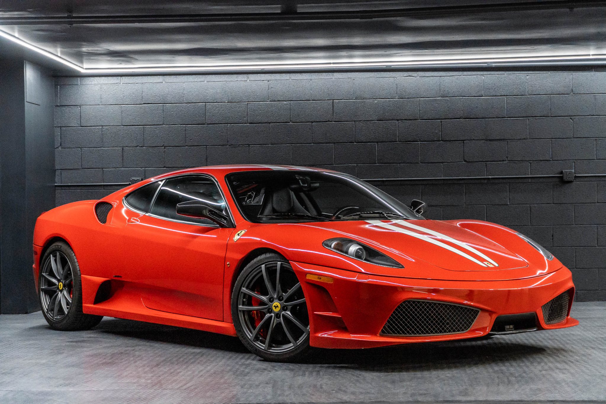 2009 Ferrari F430 for Sale – Rosso Scuderia V8 Coupe with F1 Transmission