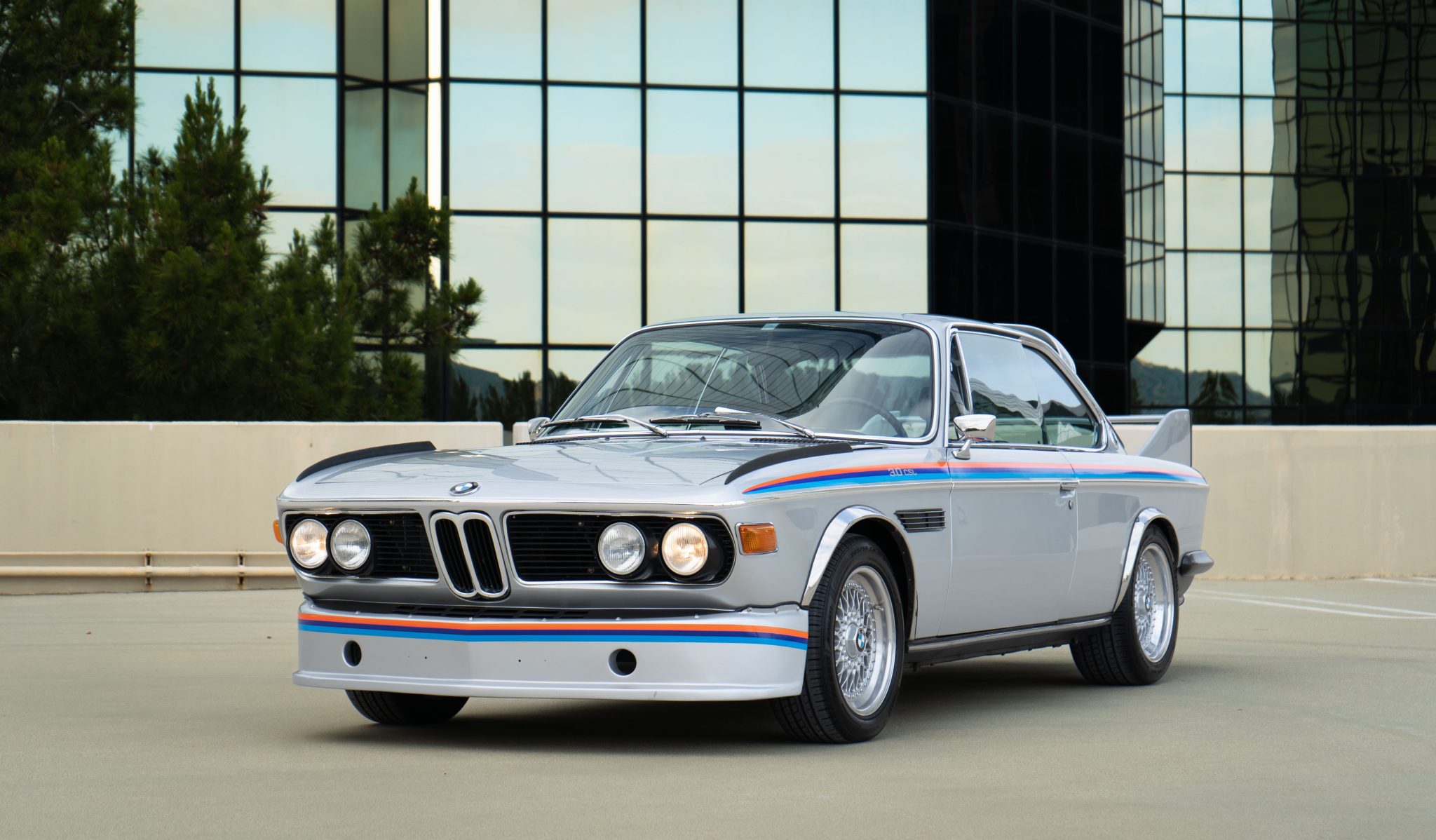 1974 BMW 3.0 CSL for Sale – Polaris Silver Batmobile with Five-Speed Manual