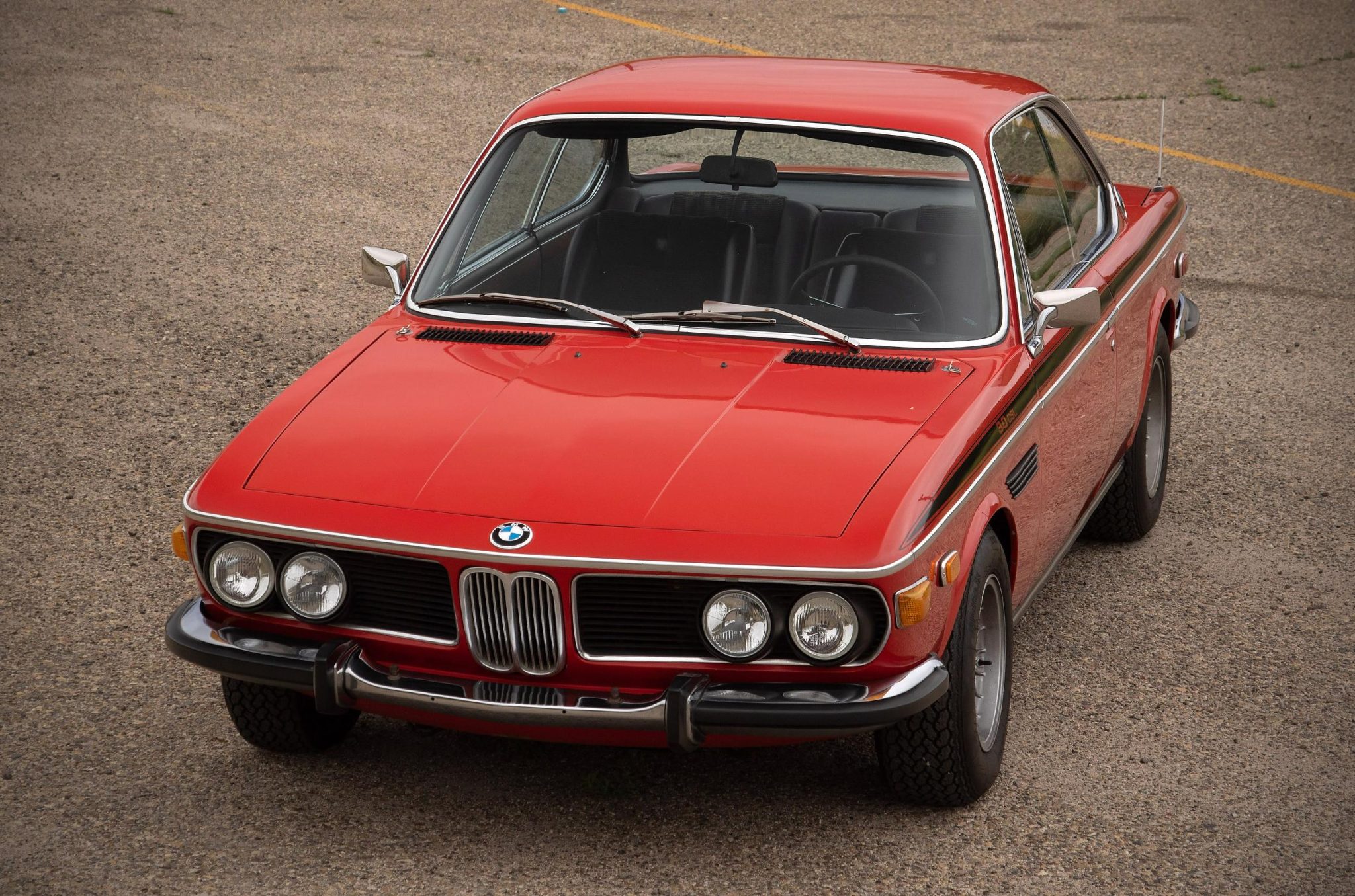 BMW 3.0 CSL 1973 à vendre – Coupé allégé Verona Red à boîte quatre rapports