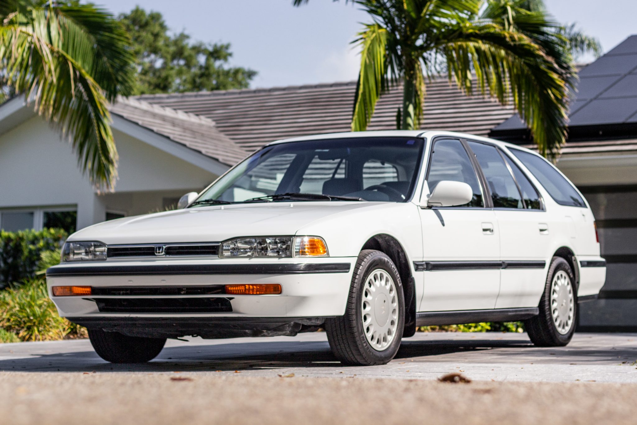 Honda Accord 1993 à vendre – Break blanc à boîte automatique