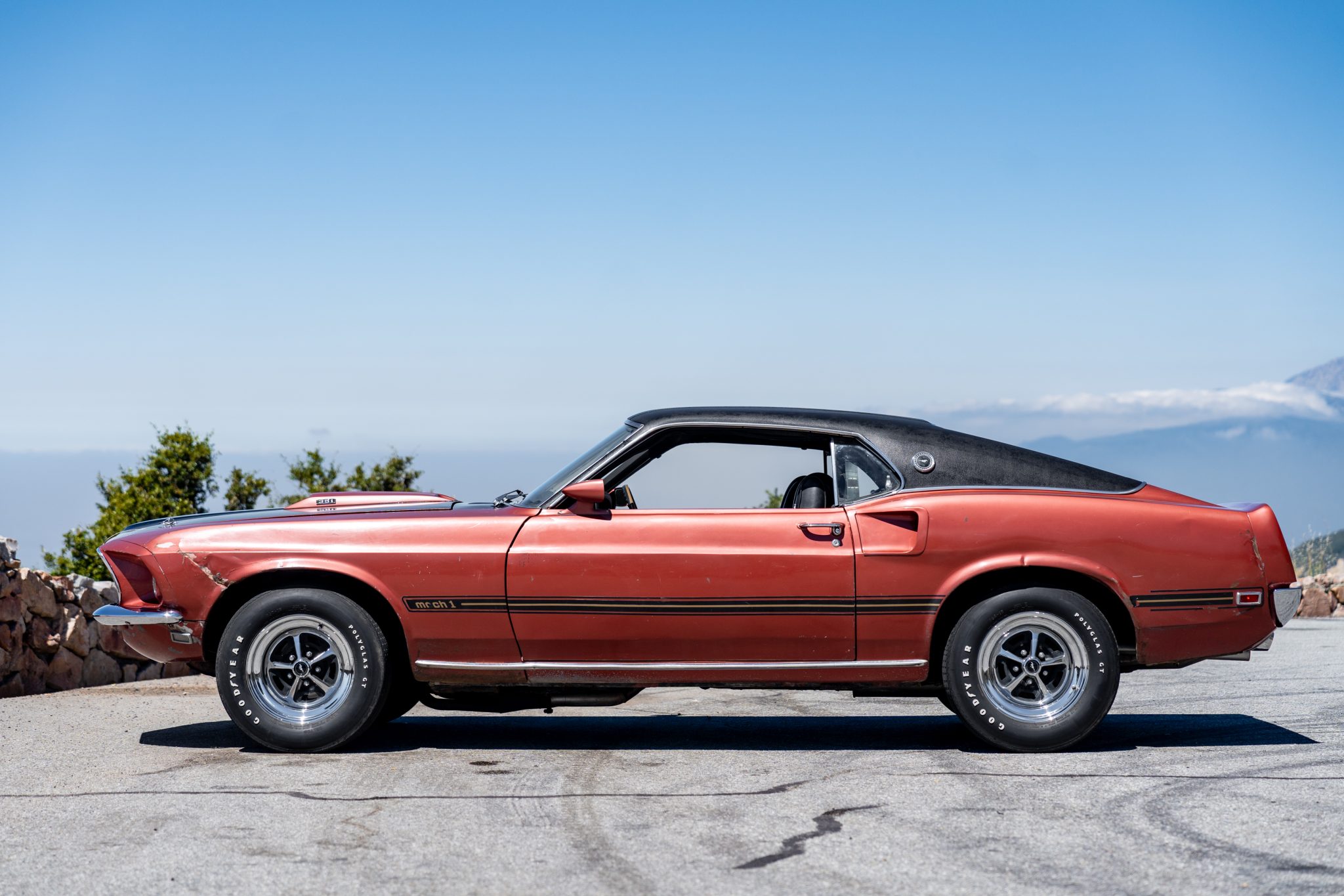 1969 Ford Mustang 1969-1973 for Sale – Red 351ci V8 Four-Speed Coupe