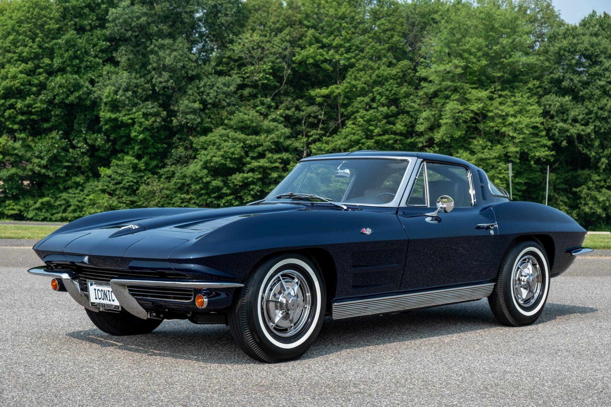 1963 Chevrolet Corvette C2 for Sale – Daytona Blue 327ci V8 Coupe