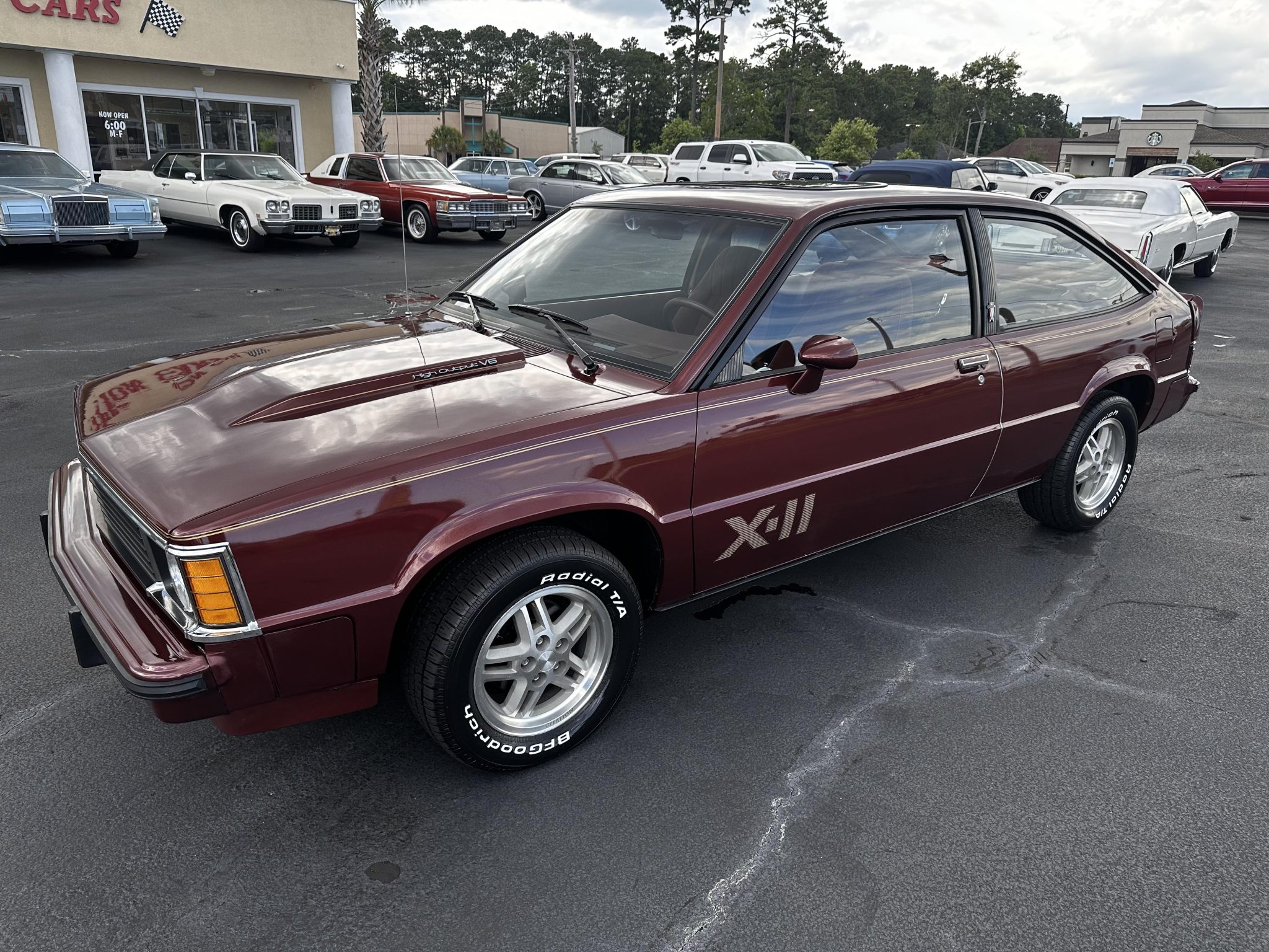 Chevrolet Citation X-11 1982 à vendre – Compacte Redwood Metallic à V6 High Output
