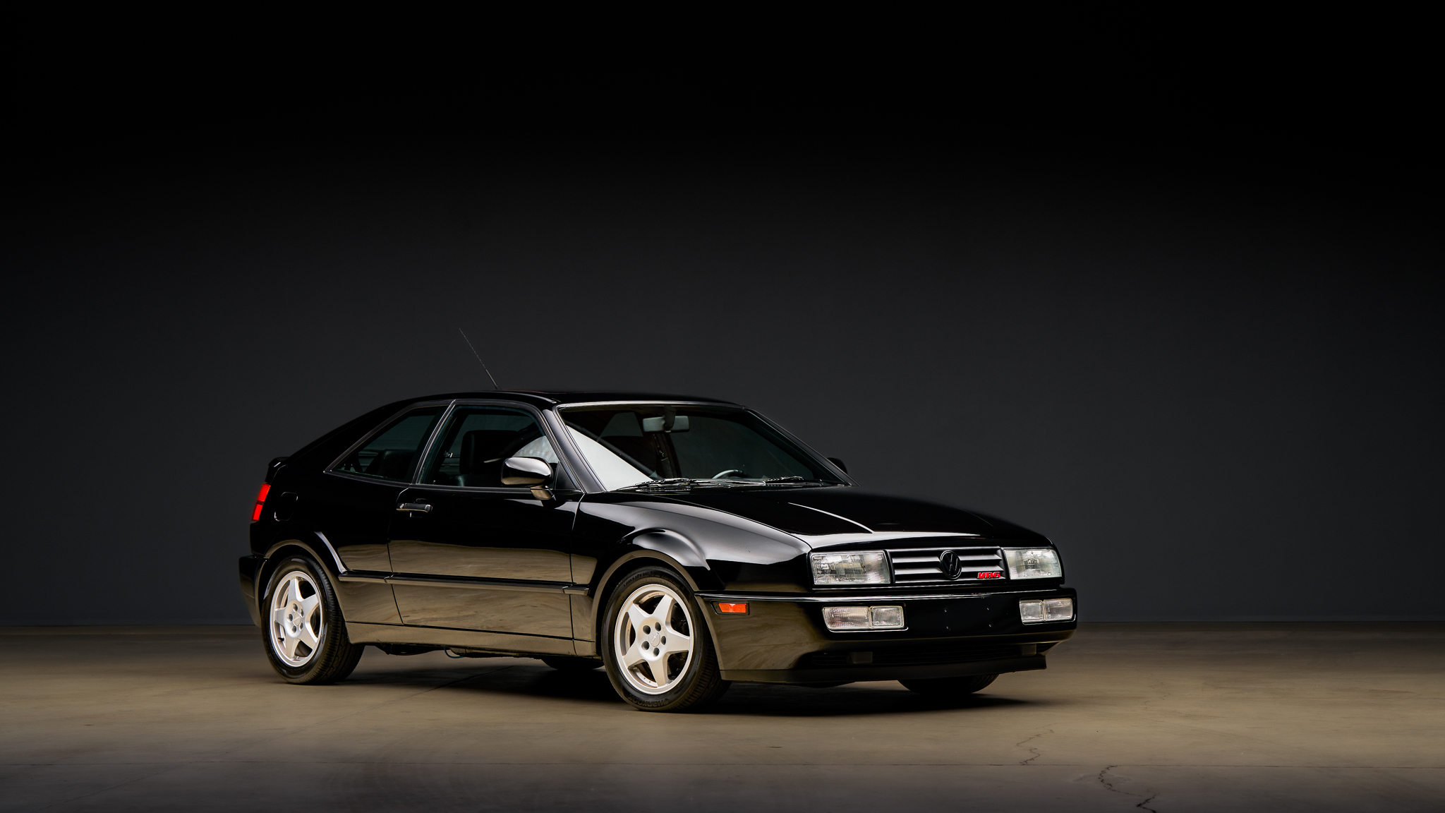 1993 Volkswagen Corrado zu verkaufen – Schwarzes VR6-Coupé mit Handschaltung