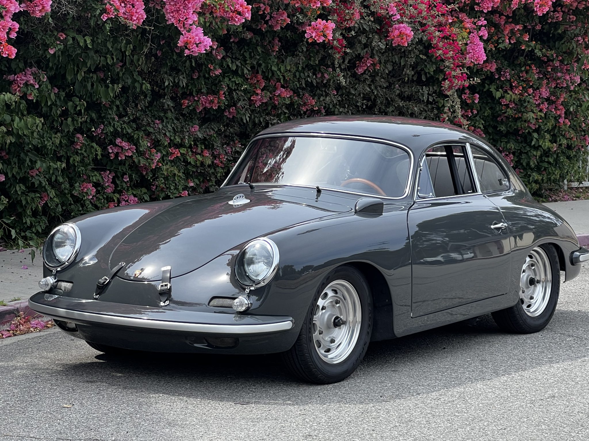 1961 Porsche 356B for Sale – Gray 1.7-Liter Manual Competition-Inspired Coupe