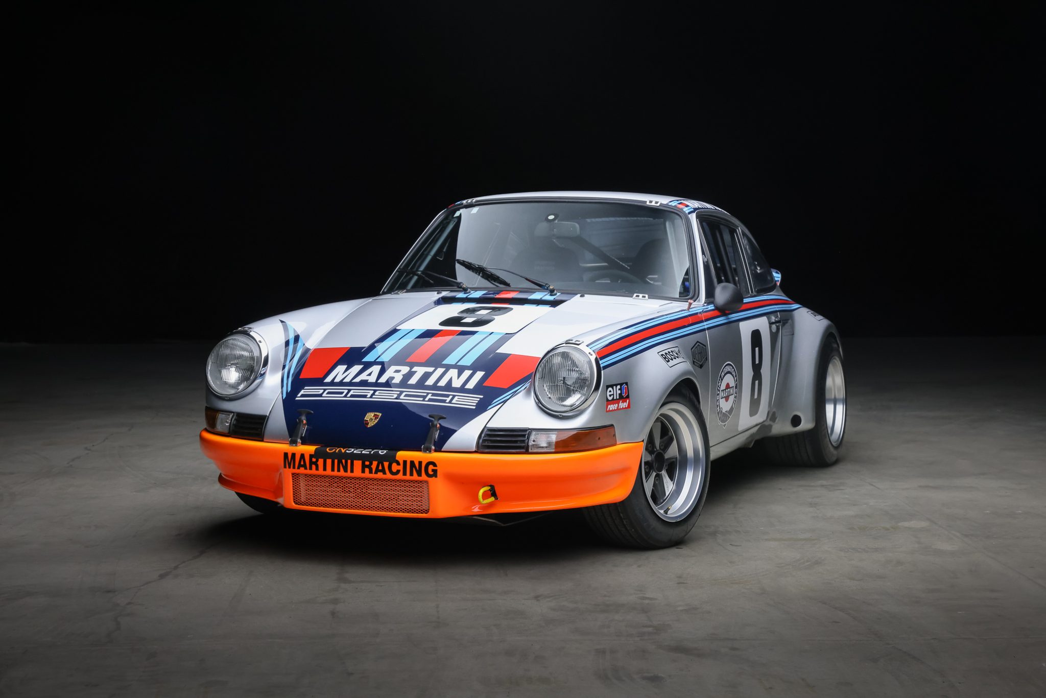 Porsche 911T LWB 1972 (1969-1973) à vendre – Voiture de course Martini historique
