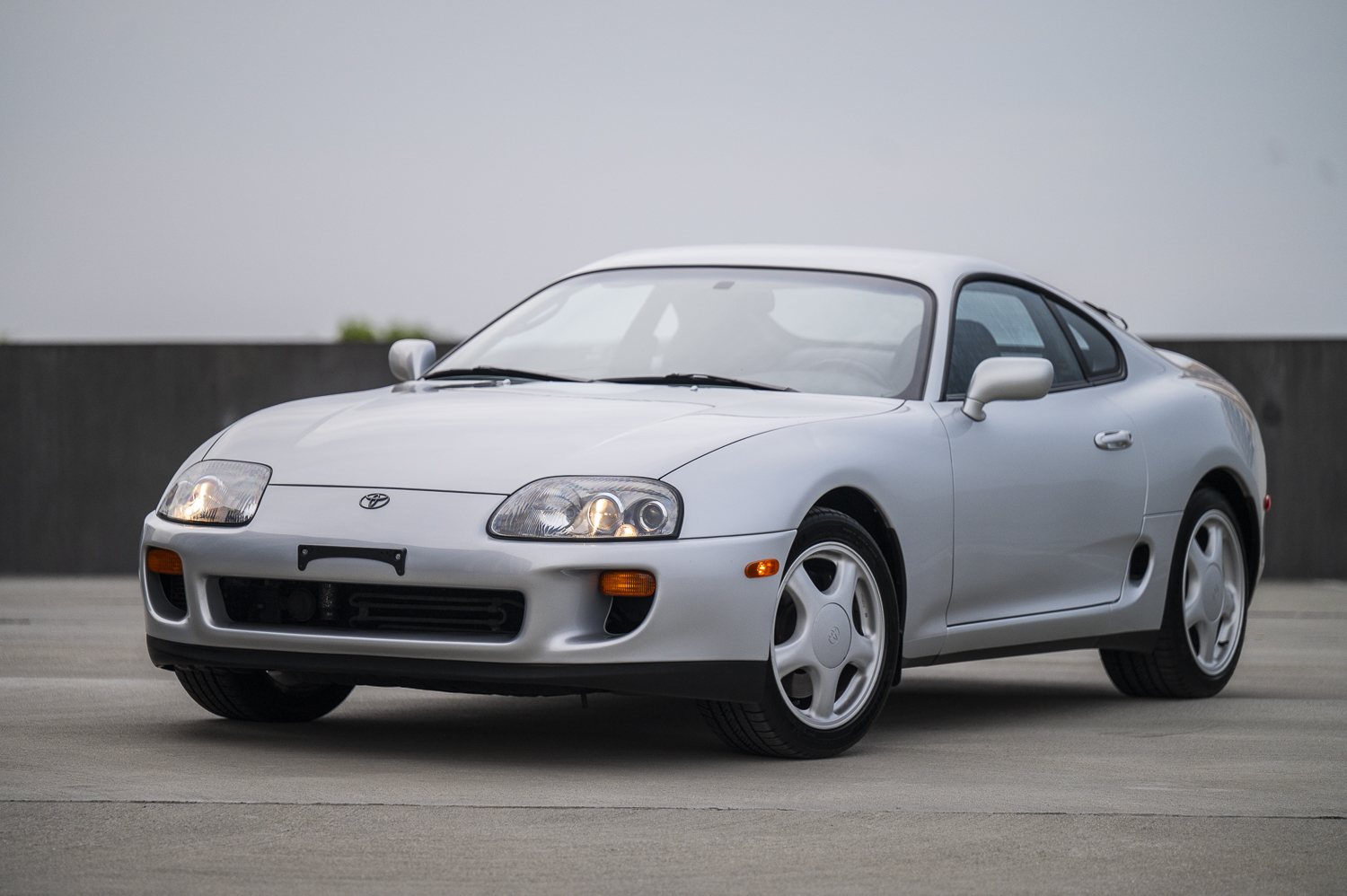 1993 Toyota Supra A80 (1993-2002) zu verkaufen – Alpine-Silver-Biturbo-Coupé mit Handschaltung