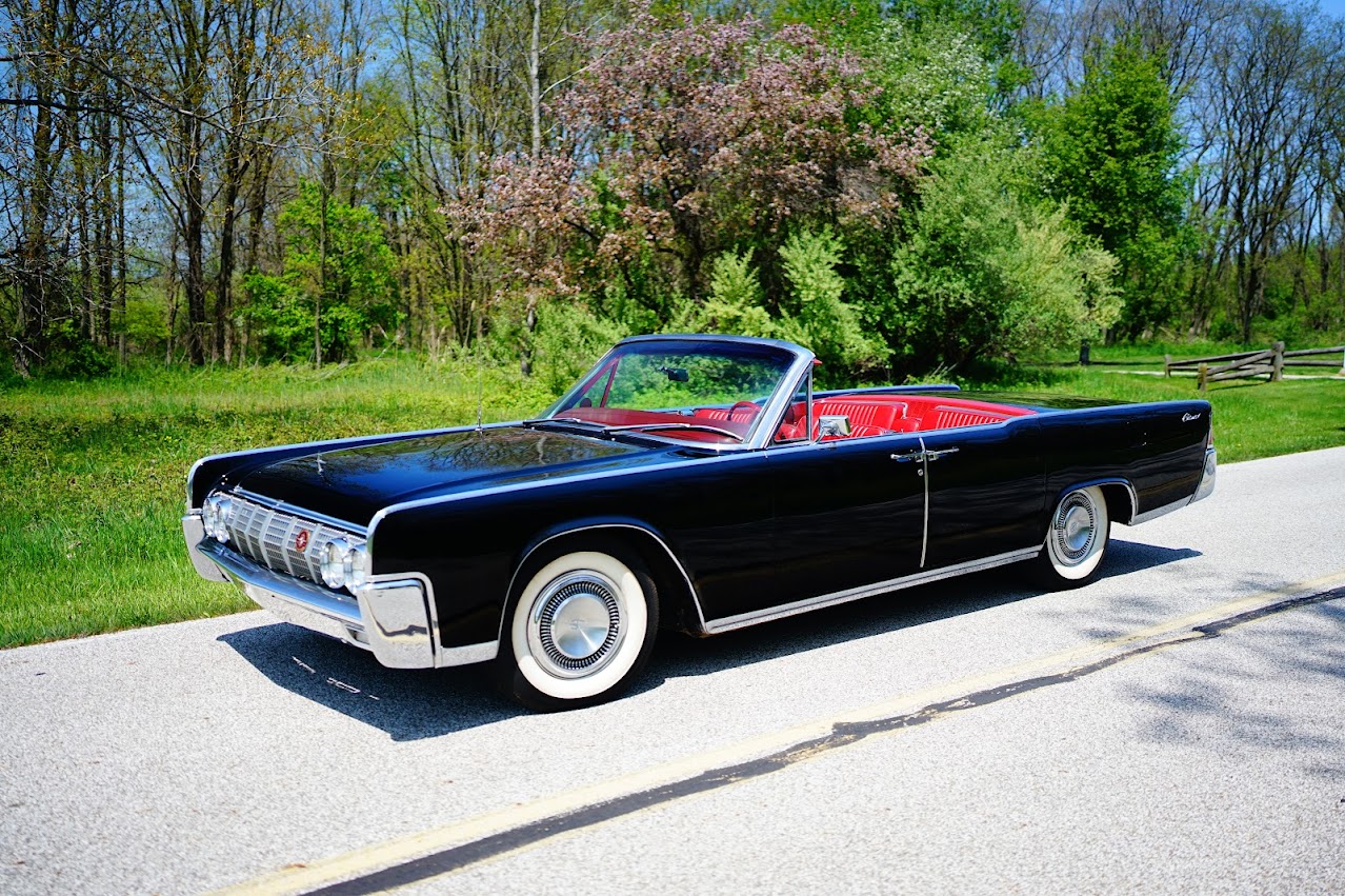 1964 Lincoln Continental (1961-1969) zu verkaufen – Schwarzes 430ci-V8-Cabriolet