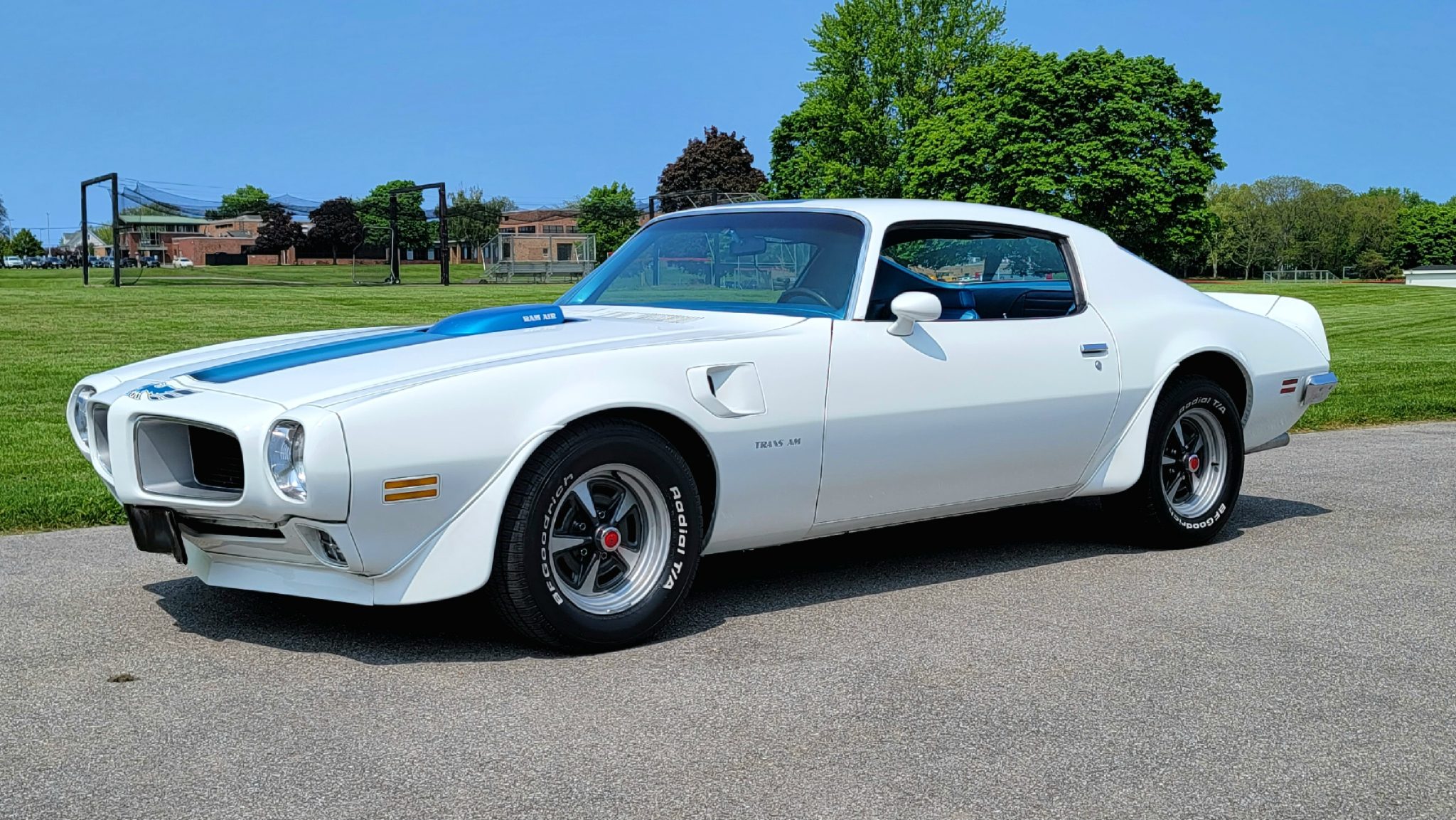 Pontiac Firebird 1970 (1970-1981) à vendre – Coupé blanc Ram Air III à boîte manuelle