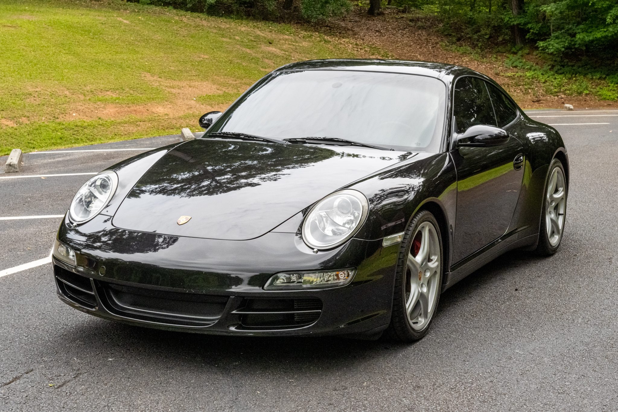 2006 Porsche 997 911 (Non-Turbo/GT2/GT3) zu verkaufen – Basalt-Black-Coupé mit 3,8-Liter-Motor