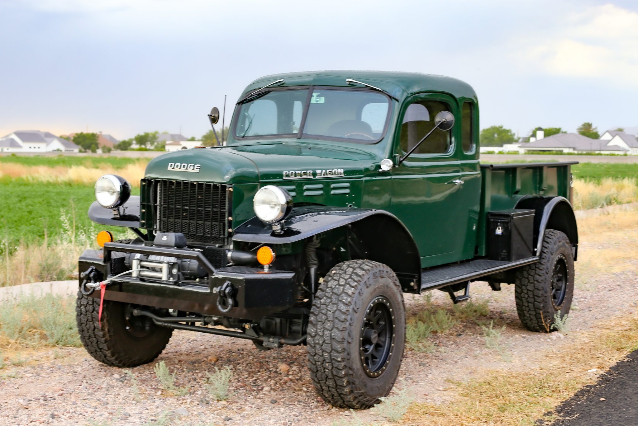 1947 Dodge Power Wagon for Sale – Cummins Turbodiesel Five-Speed 4x4