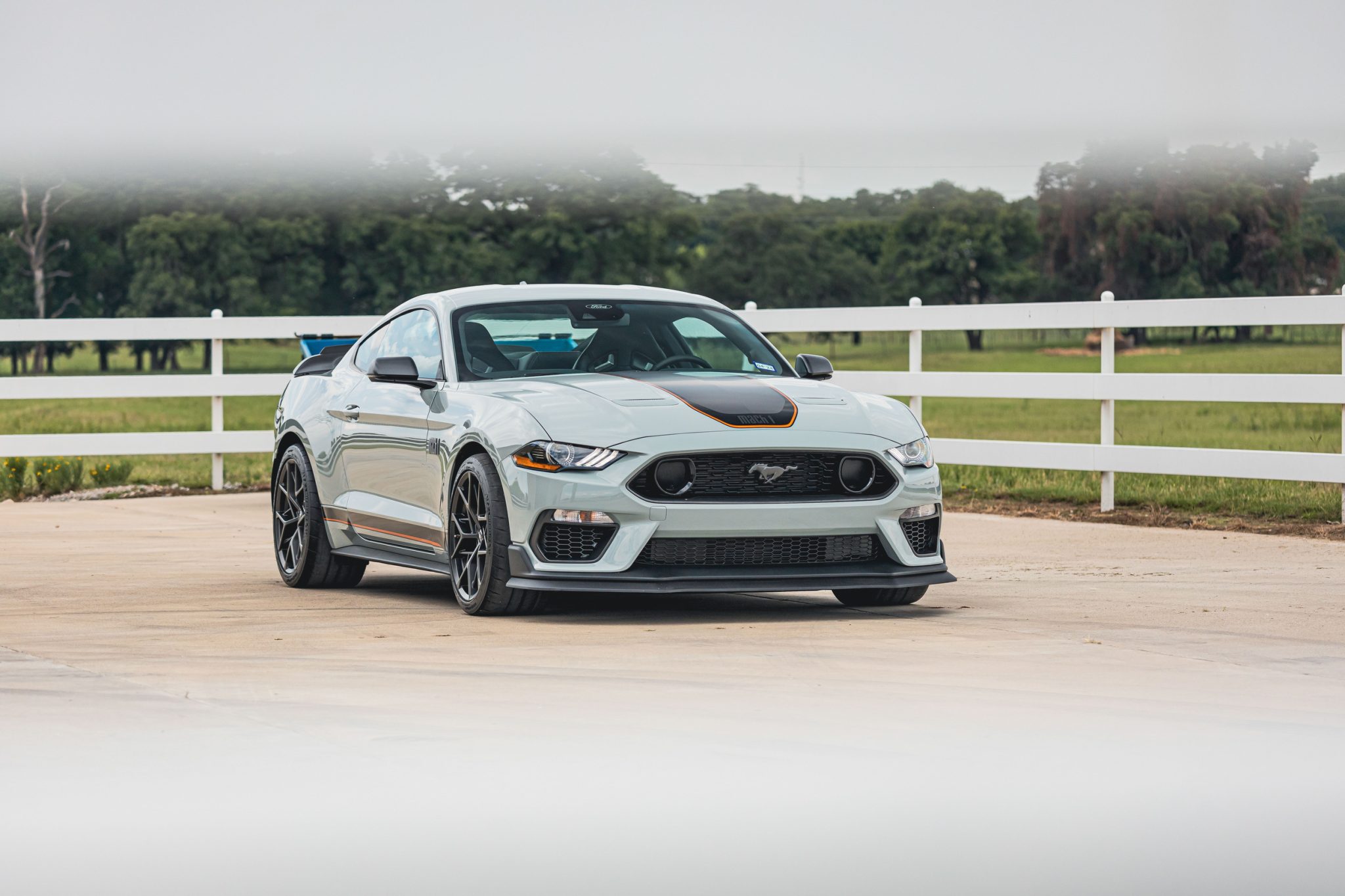2021 Ford Mustang S550 for Sale – Fighter Jet Gray Mach 1 V8 Six-Speed