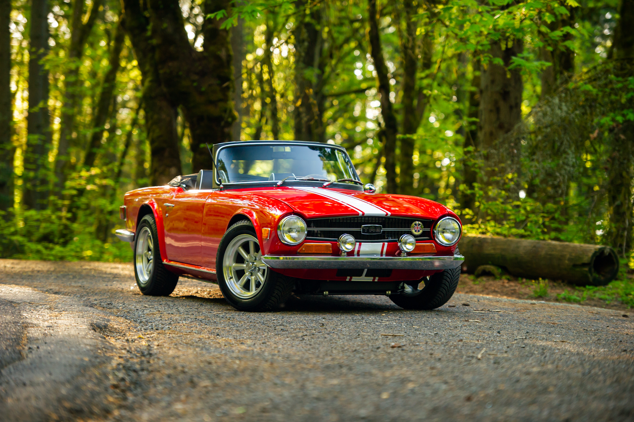 1970 Triumph TR6 for Sale – Red 2.5-Liter Five-Speed British Roadster