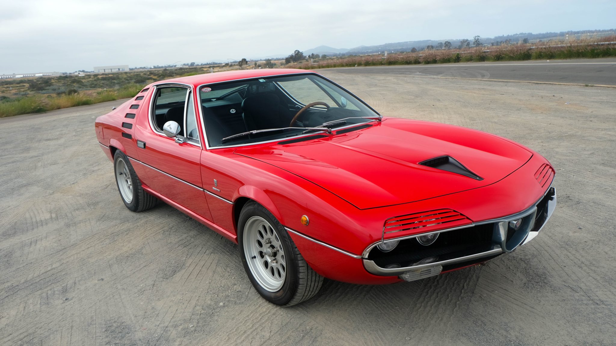 1973 Alfa Romeo Montreal zu verkaufen – Roter V8-Grand-Tourer mit Fünfganggetriebe