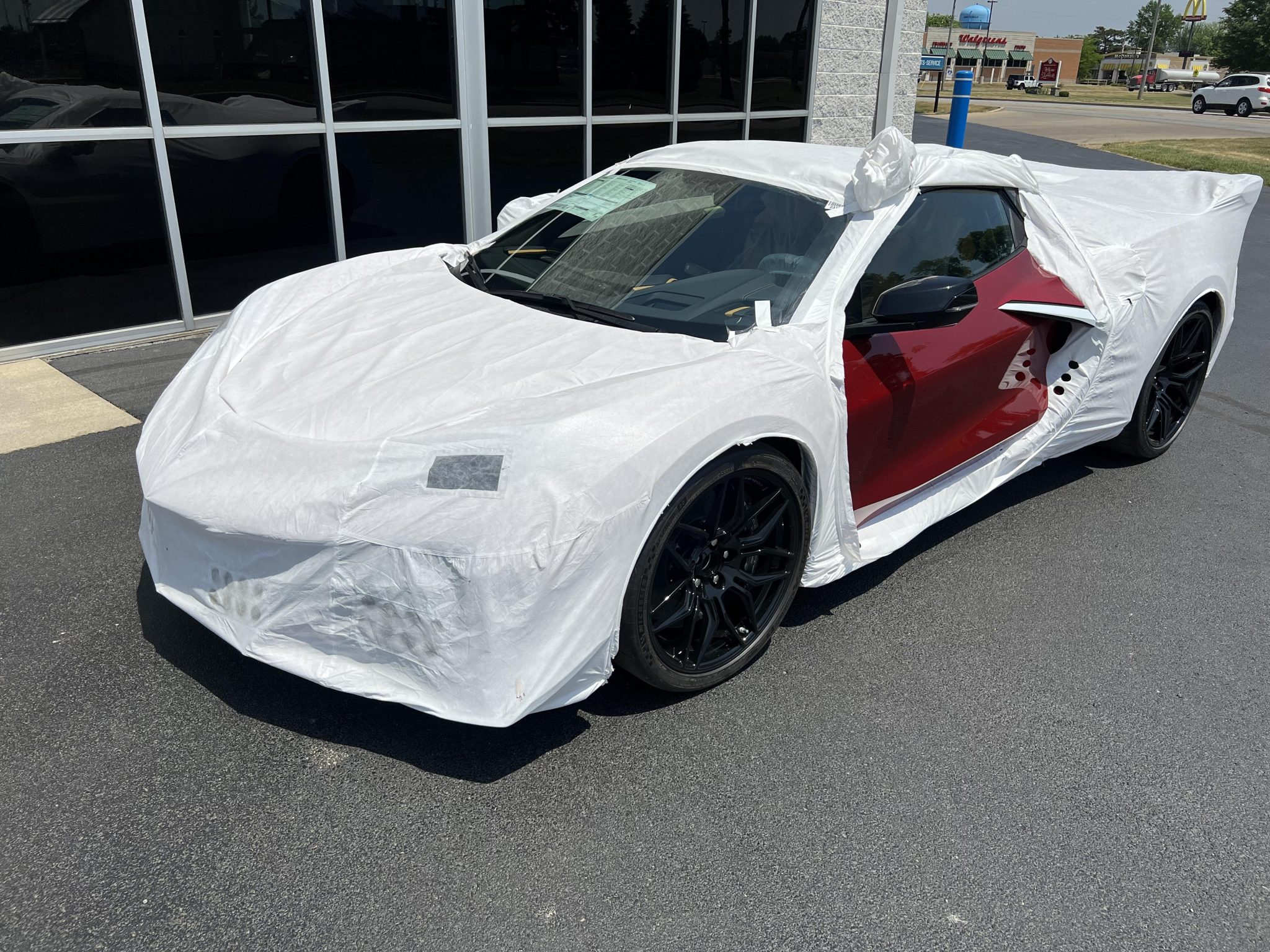 Chevrolet Corvette C8 2023 à vendre – Cabriolet Red Mist Z07 avec V8 LT6